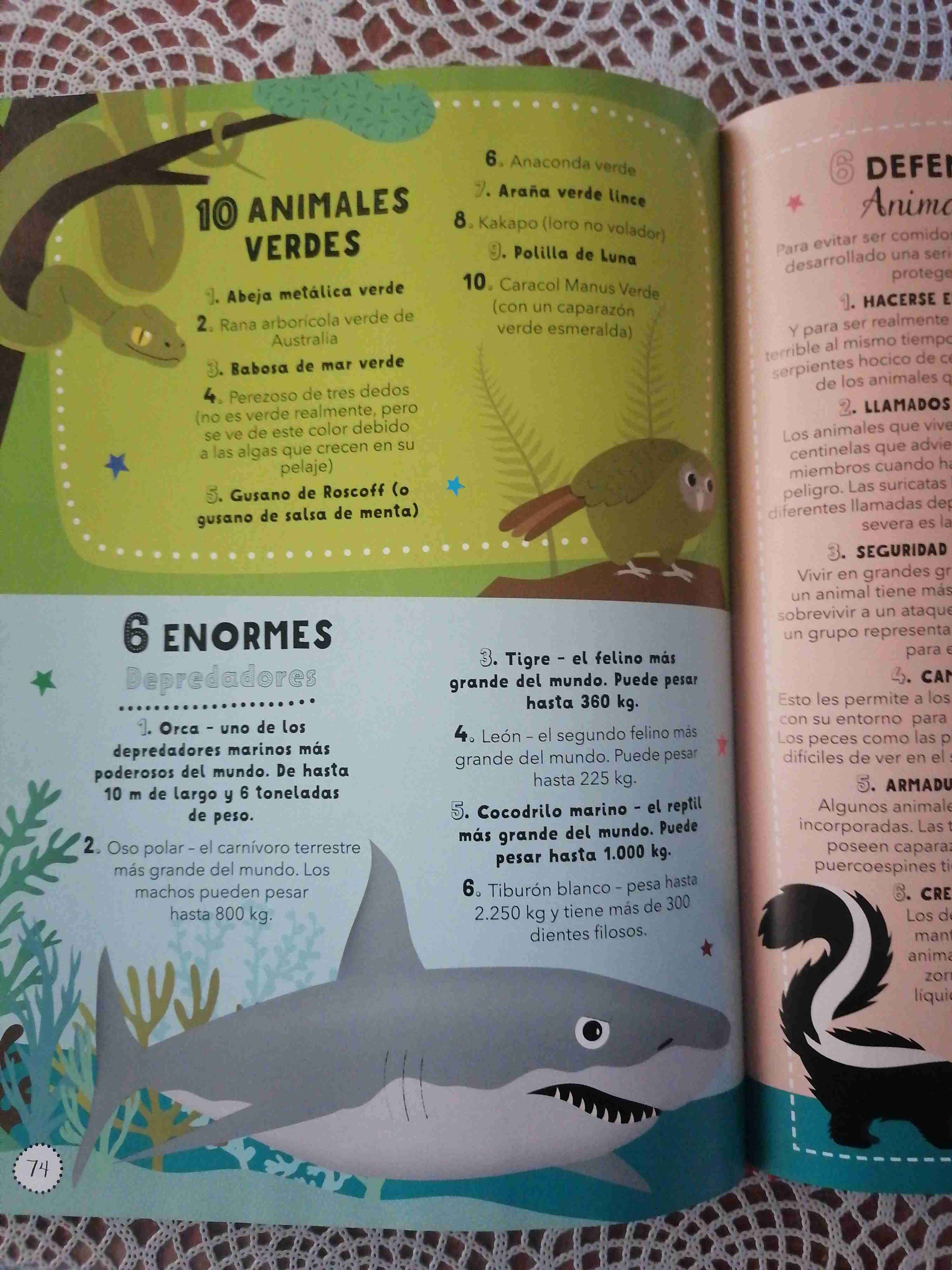 Libro de listas curiosas de animales - 2