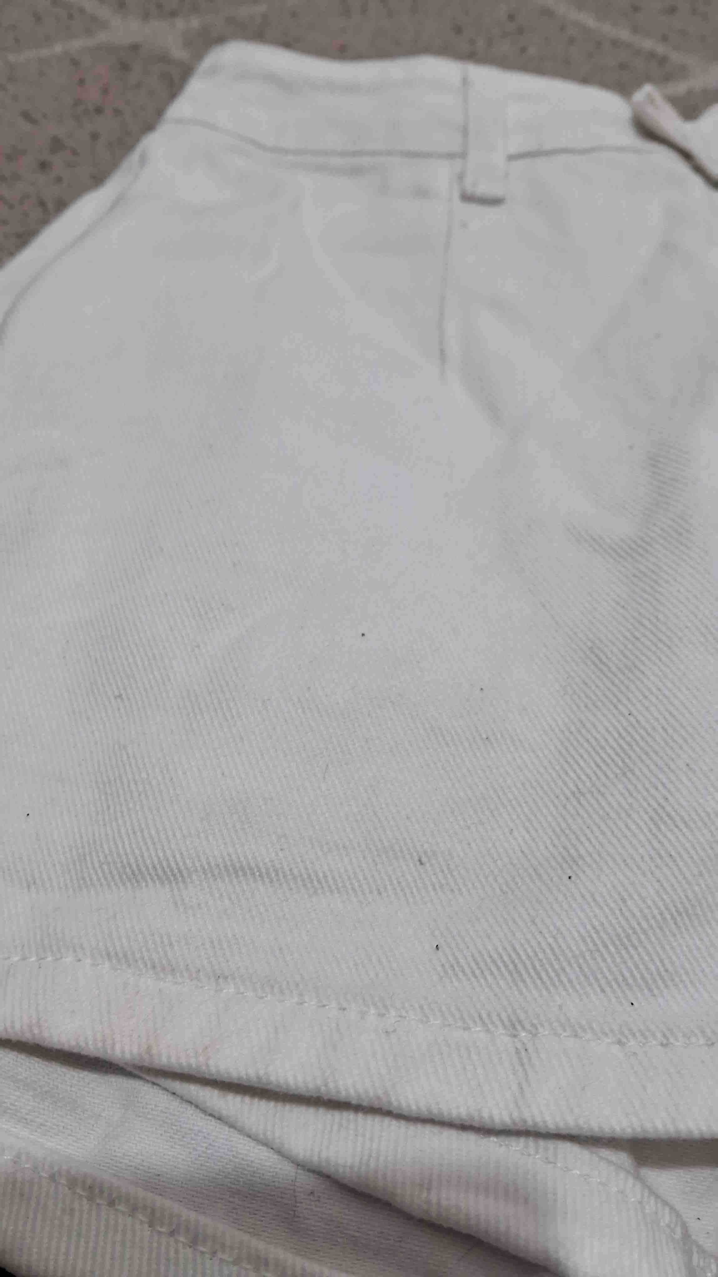 Falda corta blanca - 3