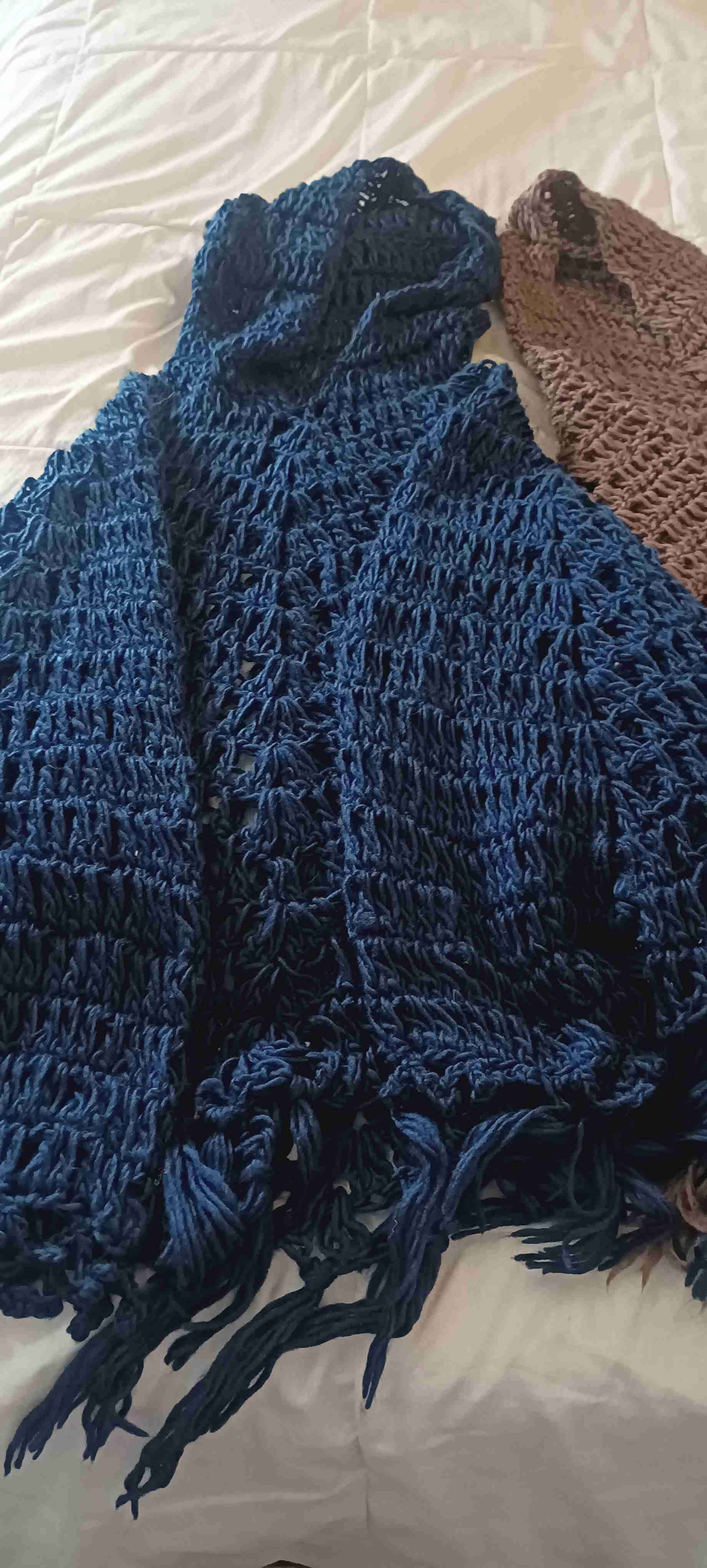 Parka acolchada turquesa con capucha - 2