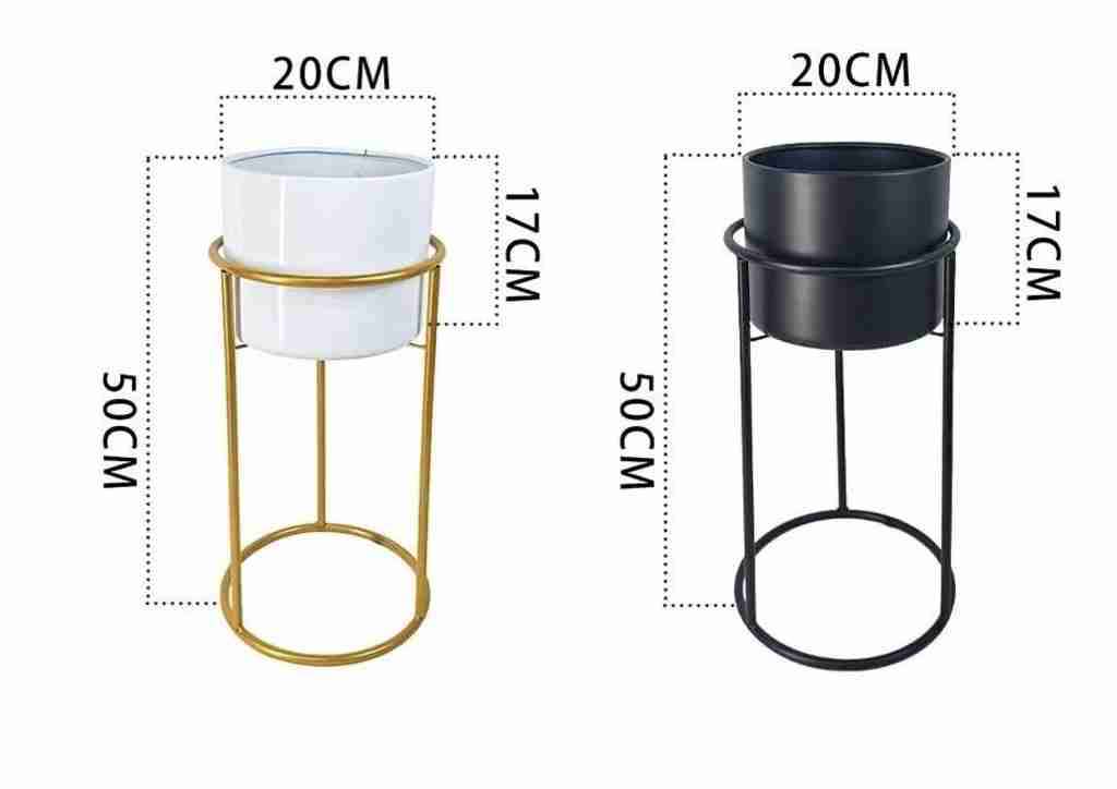 Set de maceteros con soporte - miniatura 5