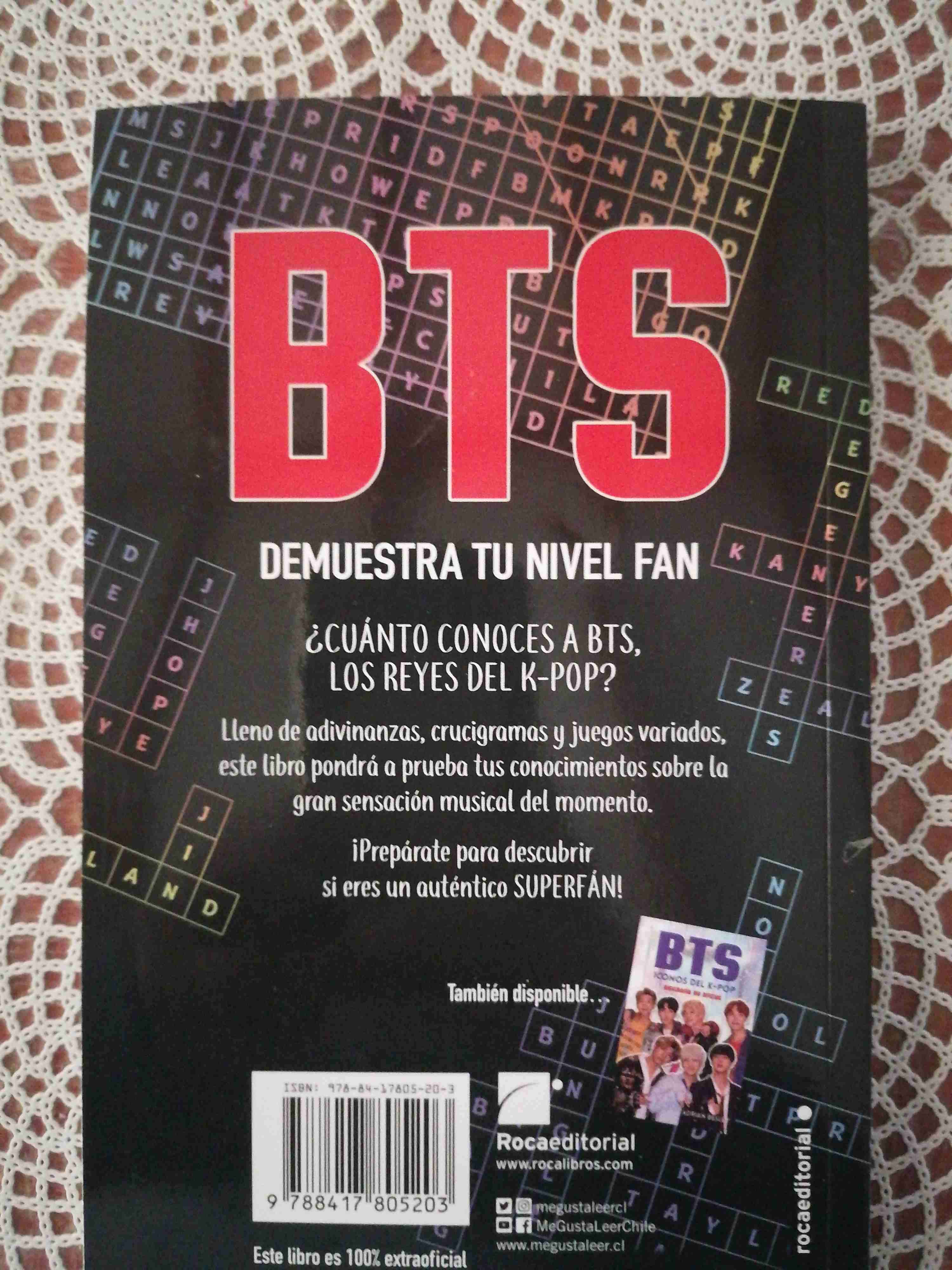 Libro BTS demuestra tu nivel fan - 5
