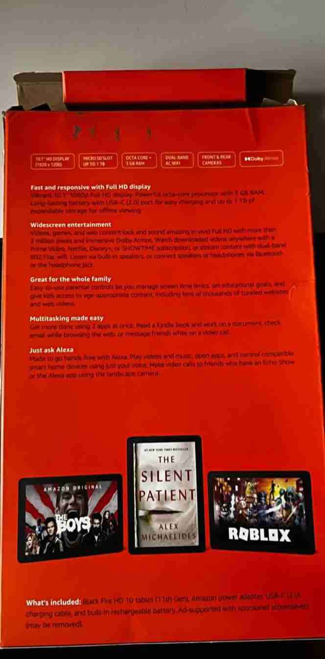Tablet Fire HD 10 con Alexa 50mil - miniatura 2