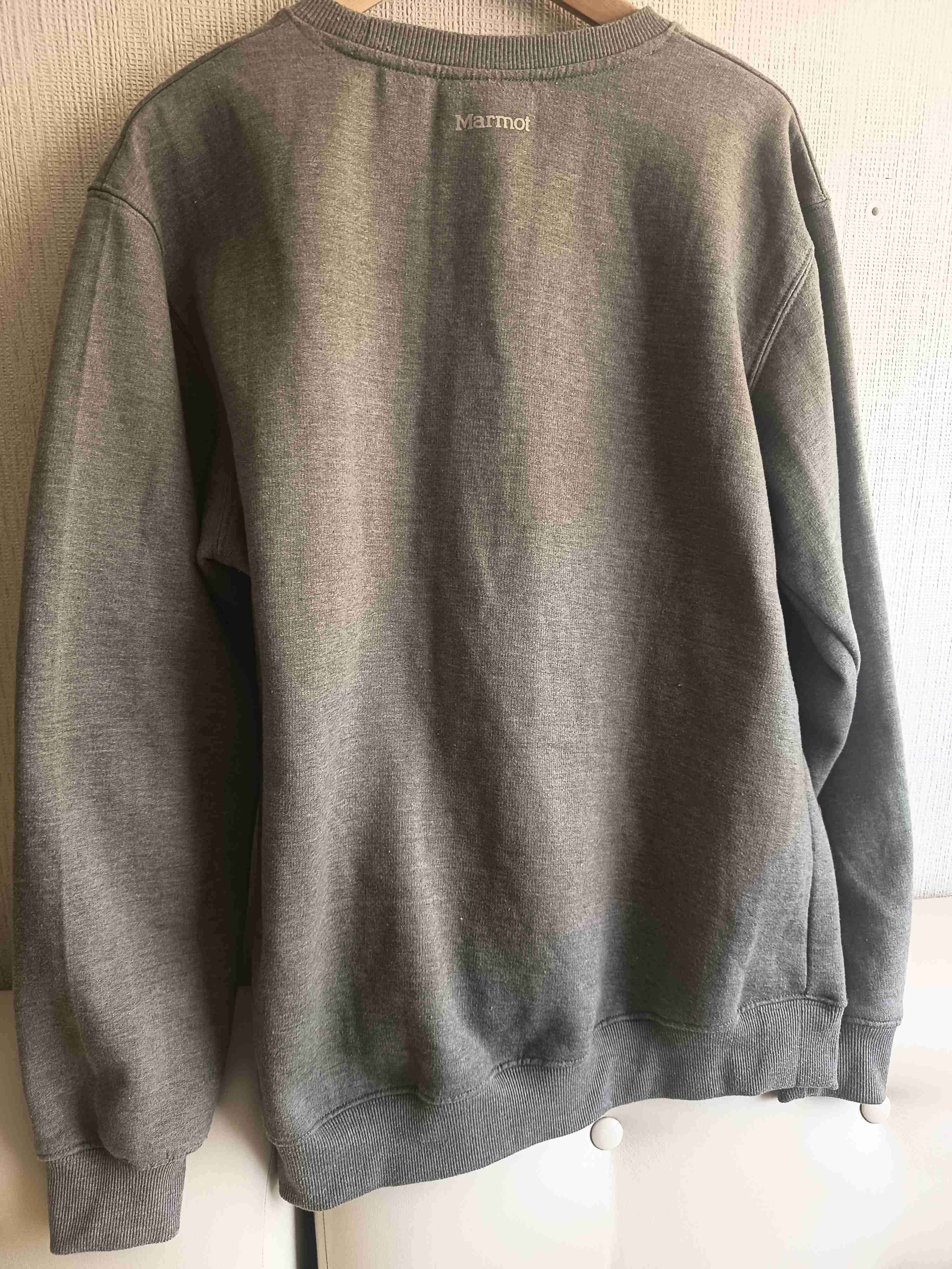 Poleron verde musgo  con diseño camuflaje - miniatura 5