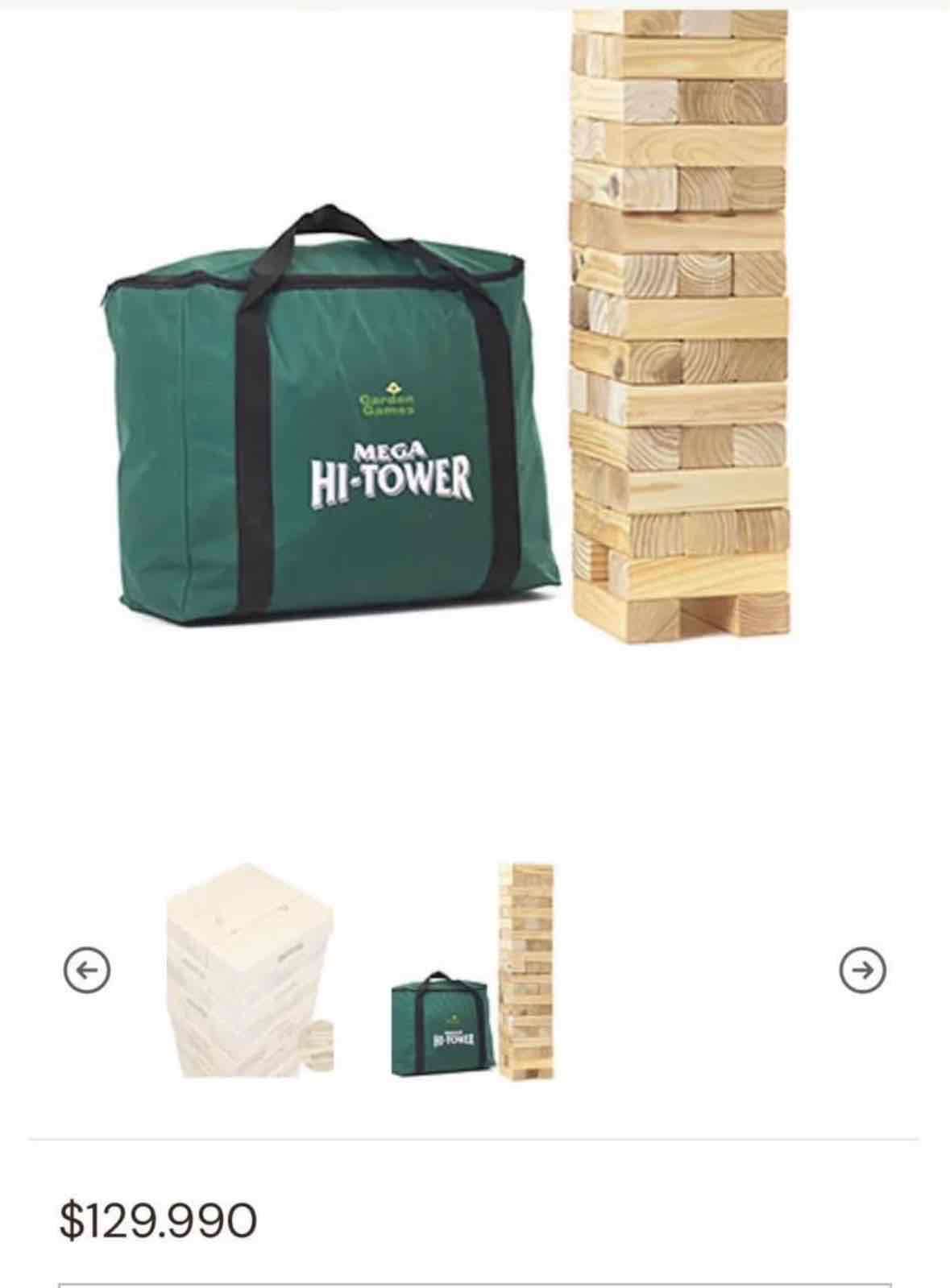 Juego tenga gigante de madera - 1