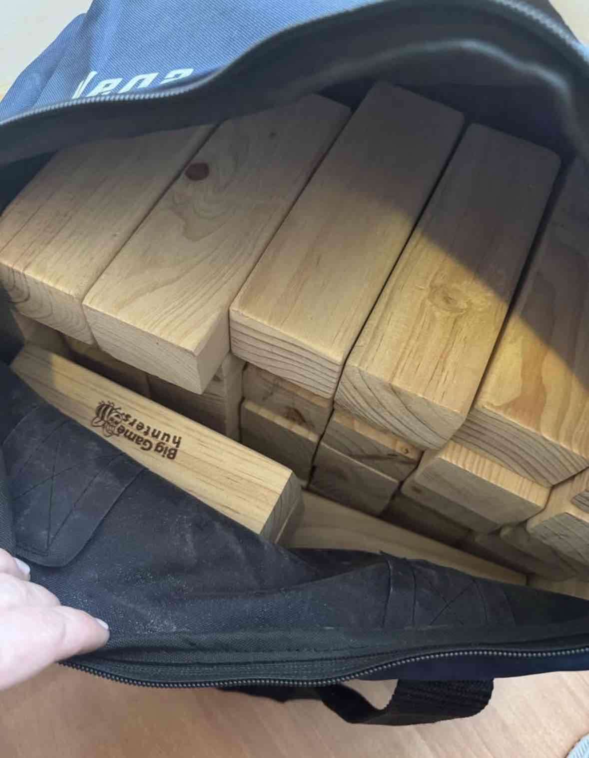 Juego tenga gigante de madera - 4