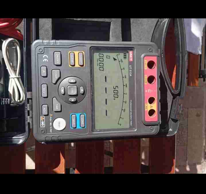 Probador de resistencia de aislamiento - 3