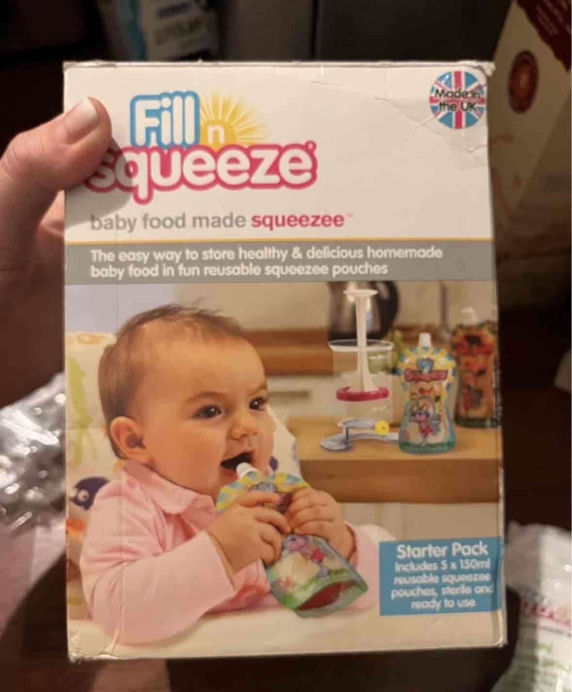 Set de almacenamiento y alimentación Fill N Squeeze - miniatura 2