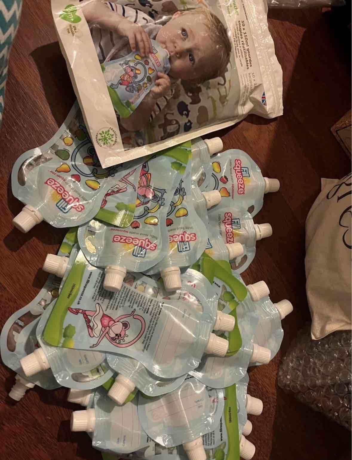 Set de almacenamiento y alimentación Fill N Squeeze - miniatura 4