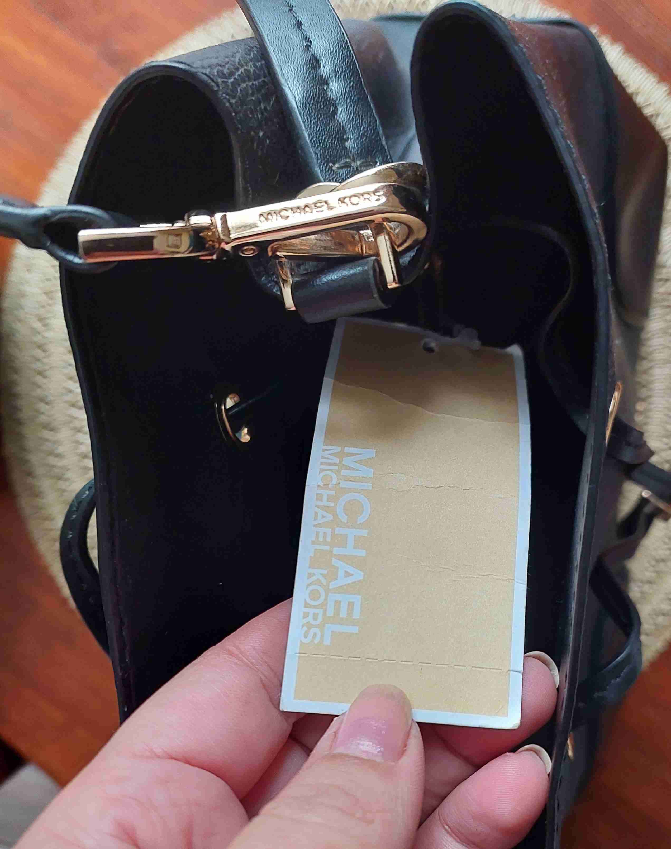 Mochila negra Michael Kors - 5