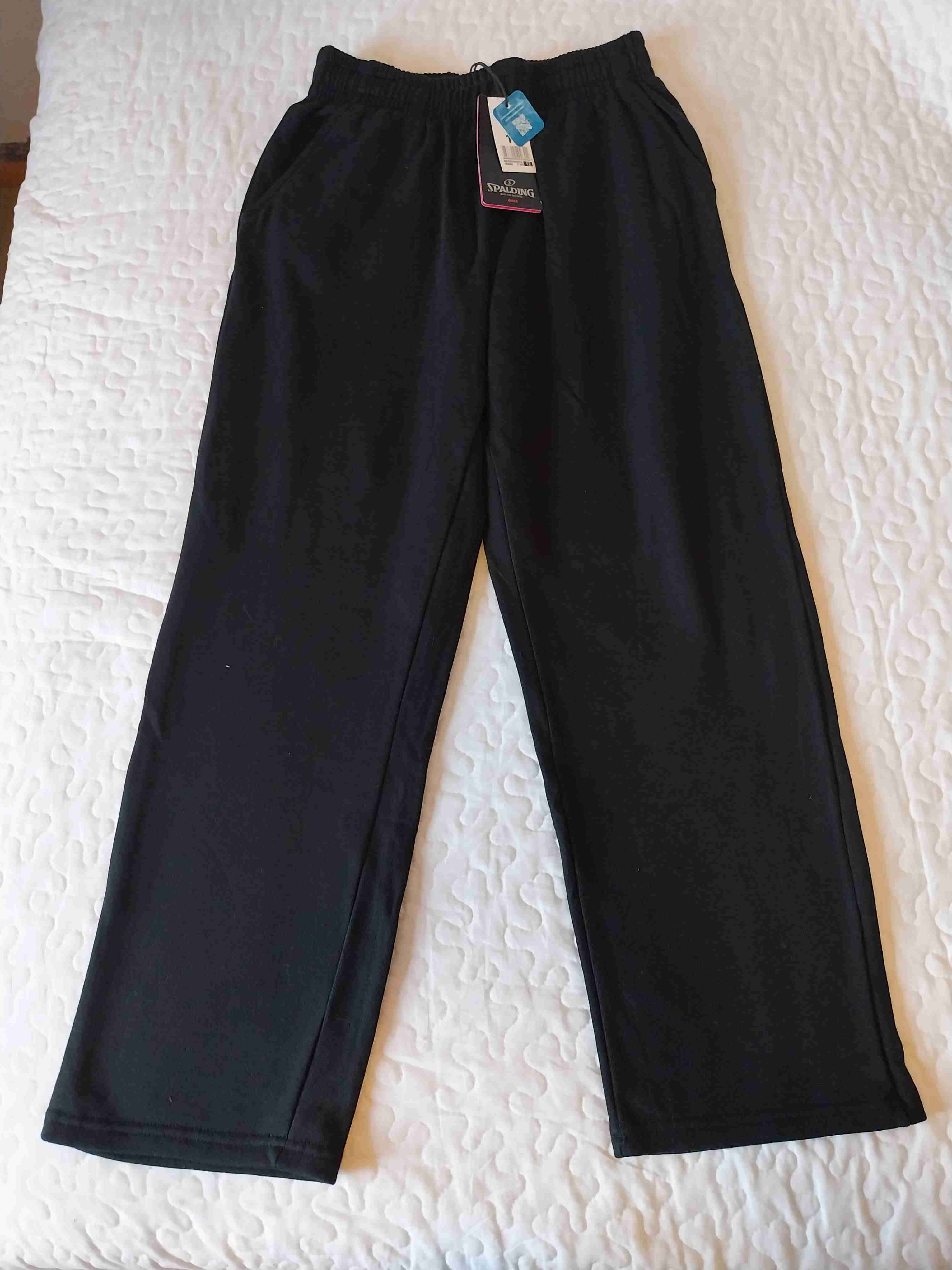 Pantalones deportivos negros nuevos - 1