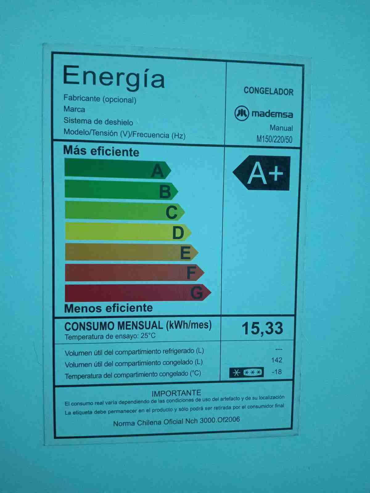 Congelador horizontal Mademsa - miniatura 2