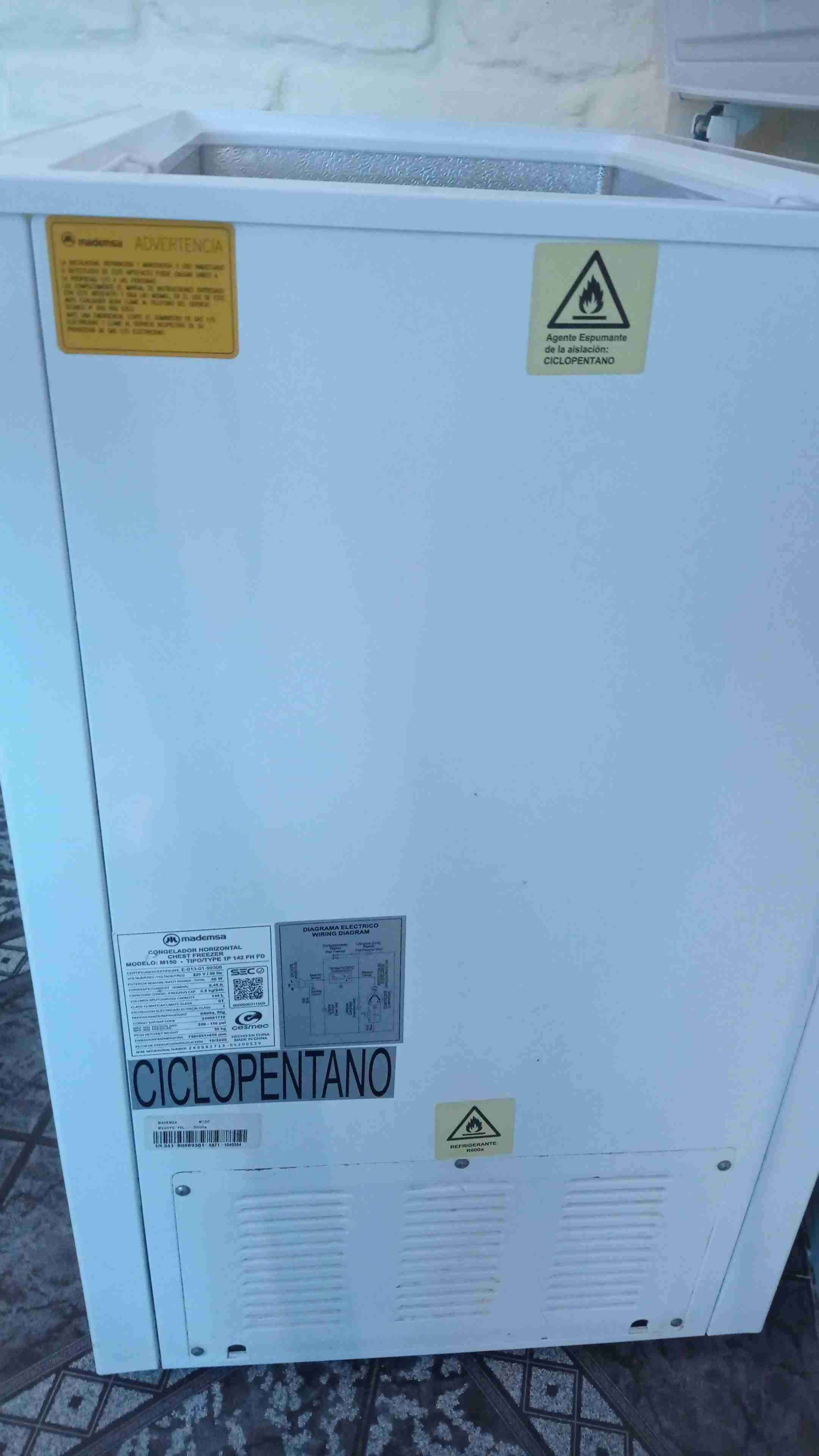 Congelador horizontal Mademsa - miniatura 5