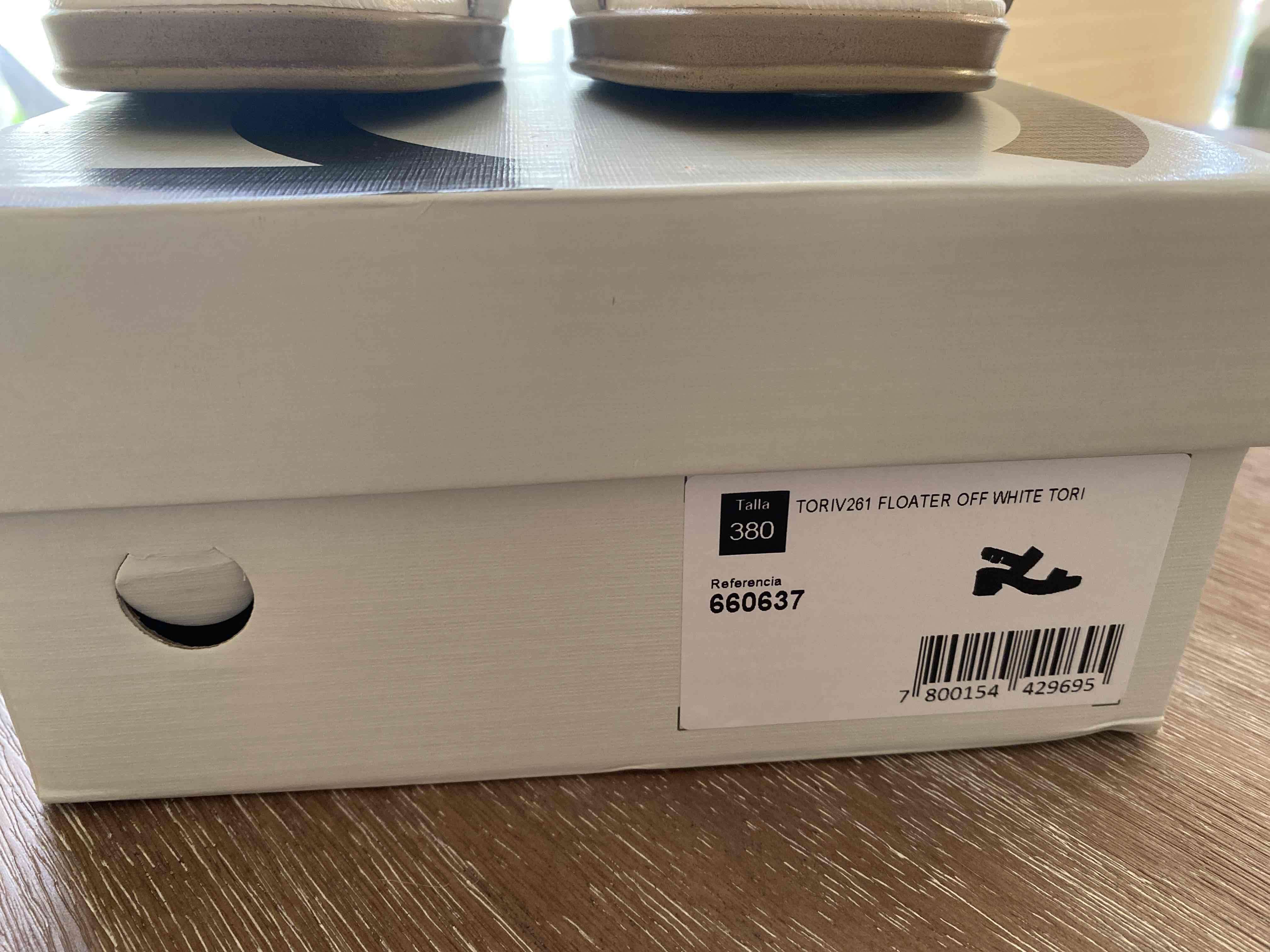 Sandalias beige con taco Siempre Gacel - miniatura 3