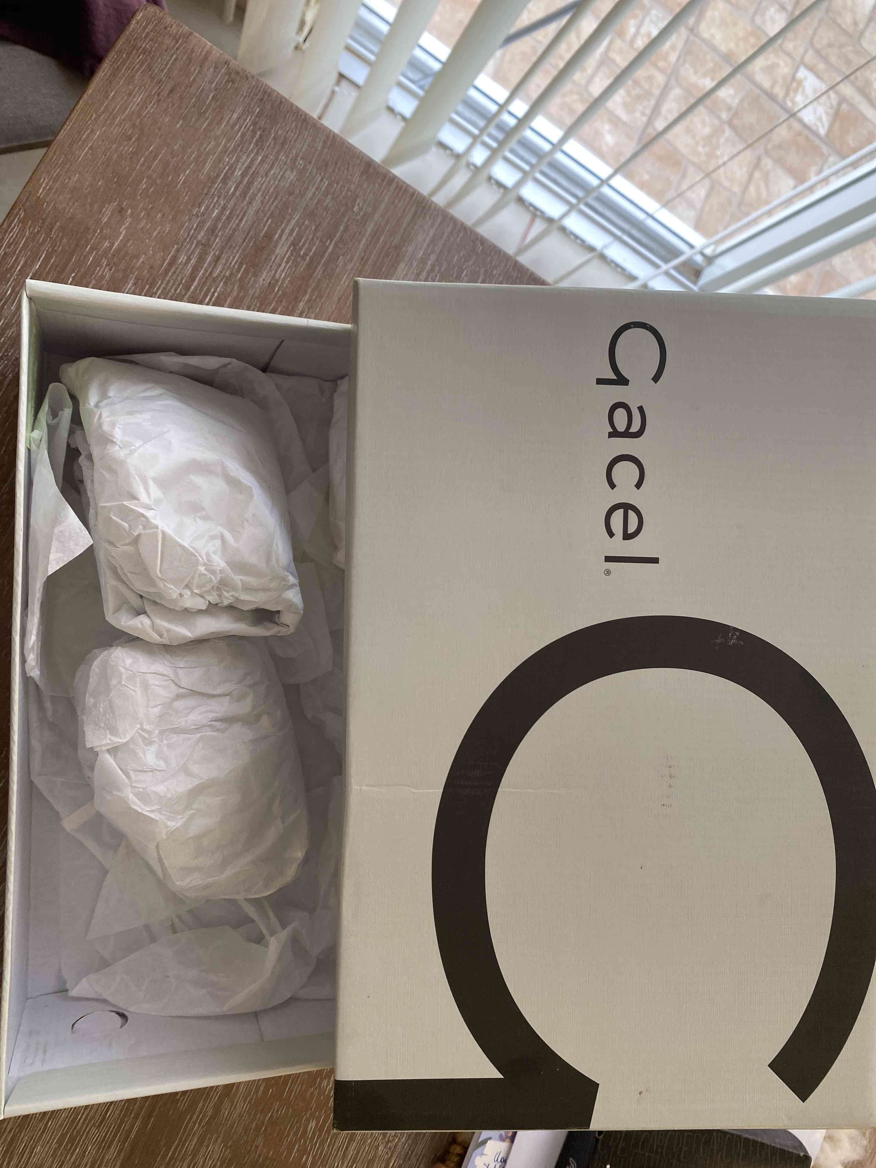 Sandalias beige con taco Siempre Gacel - miniatura 5