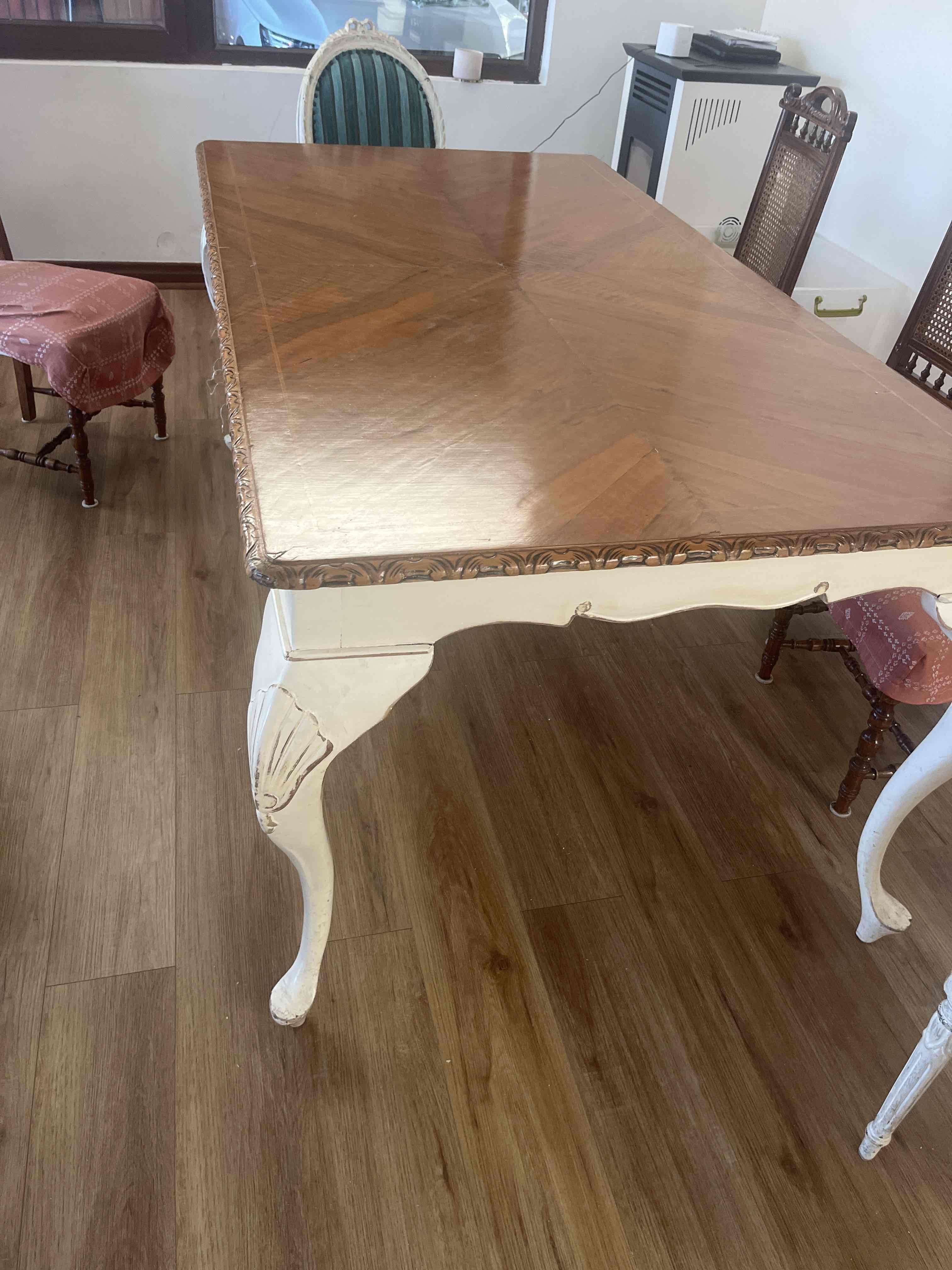 Mesa de comedor vintage - 1