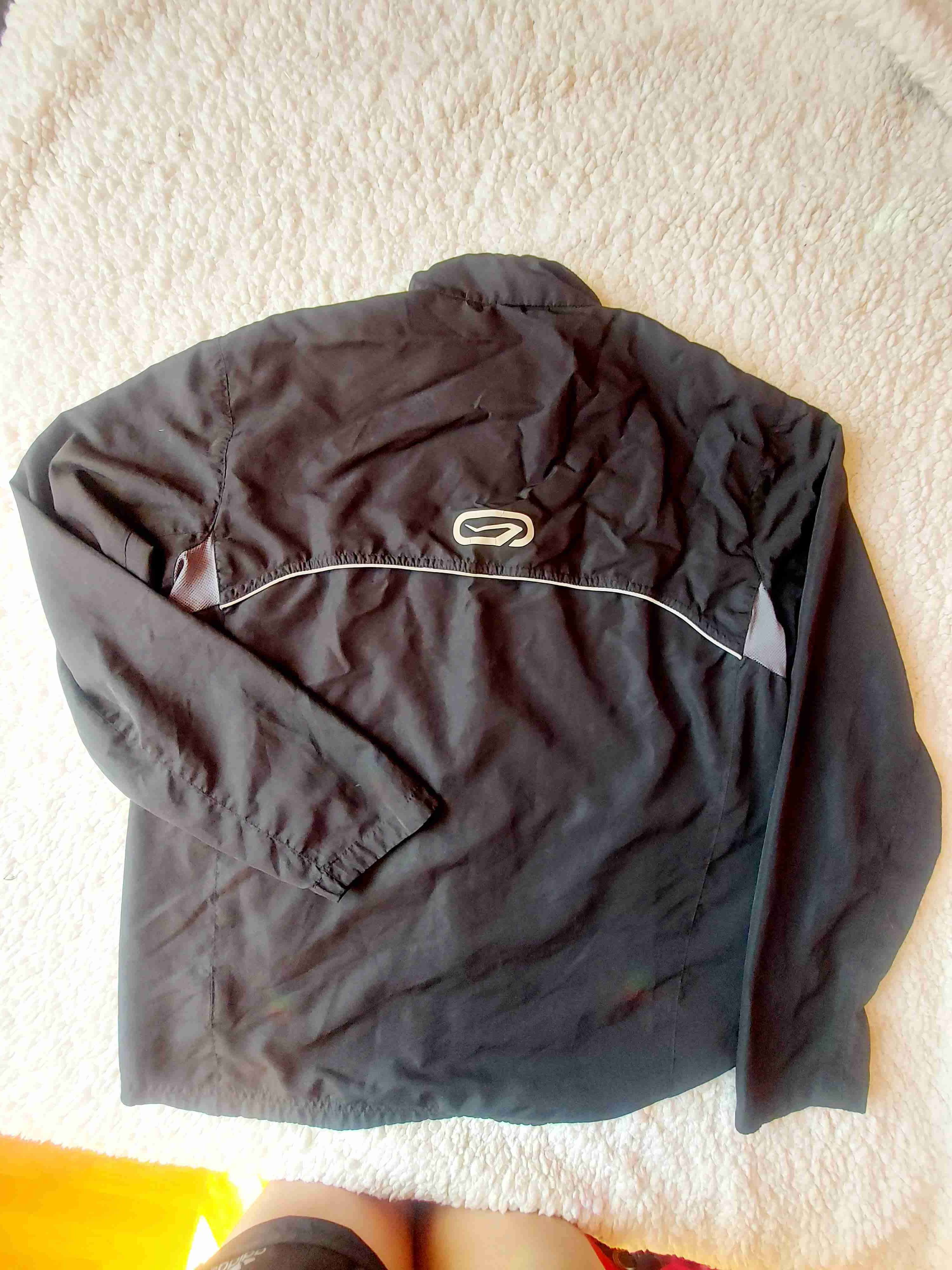 Chaqueta deportiva negra Kalenji, Talla L - miniatura 2