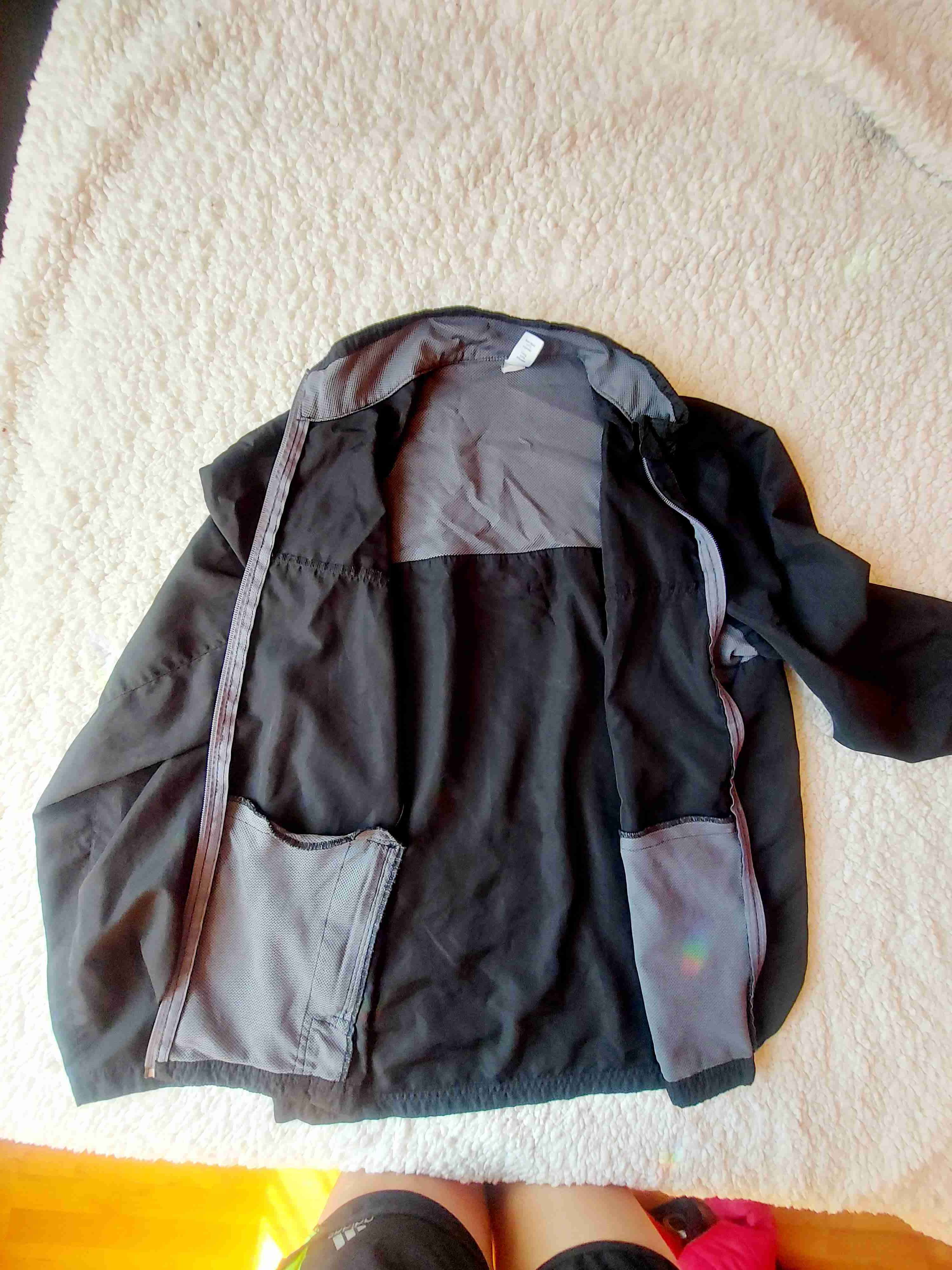 Chaqueta deportiva negra Kalenji, Talla L - miniatura 3