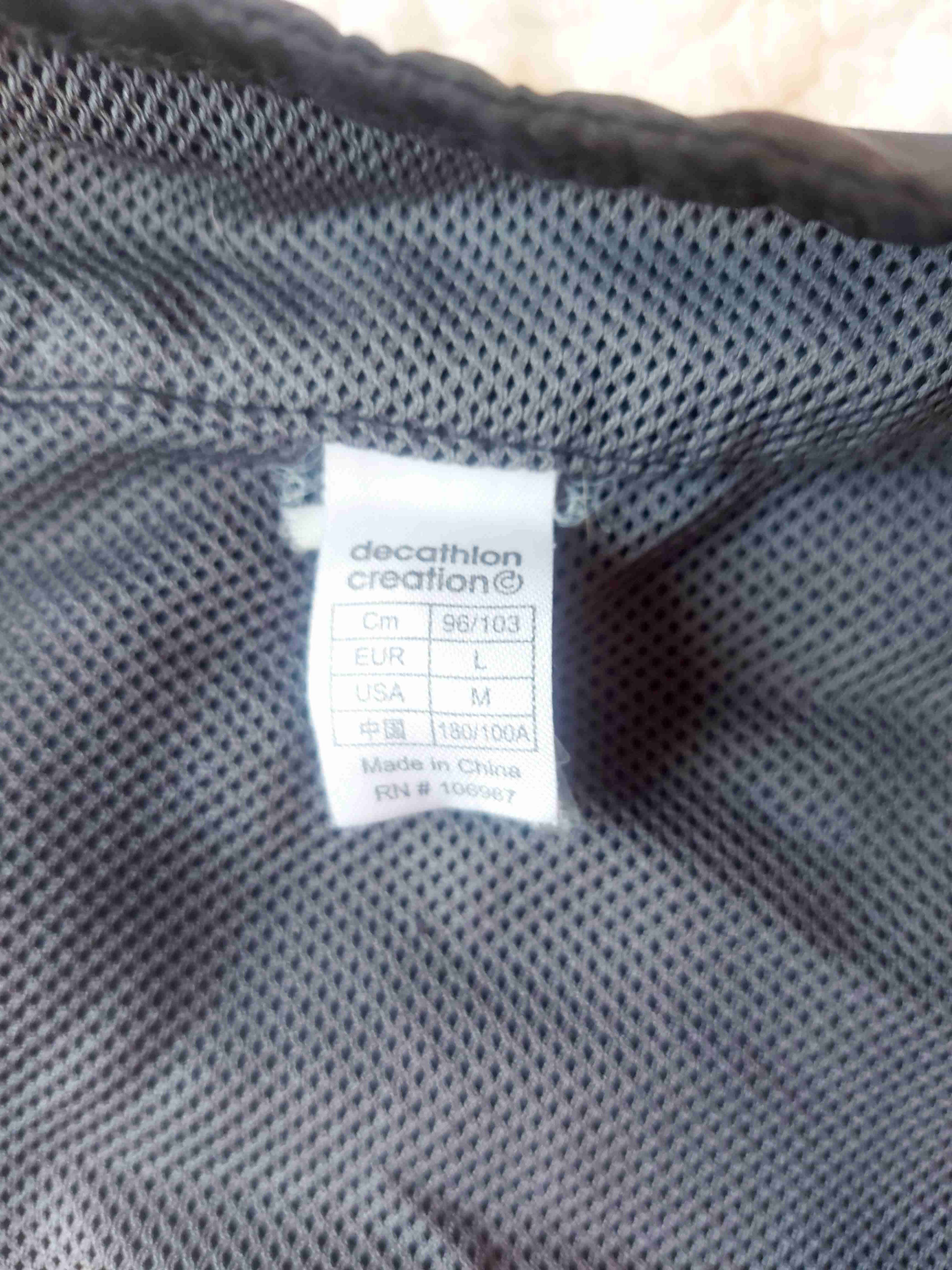 Chaqueta deportiva negra Kalenji, Talla L - miniatura 4