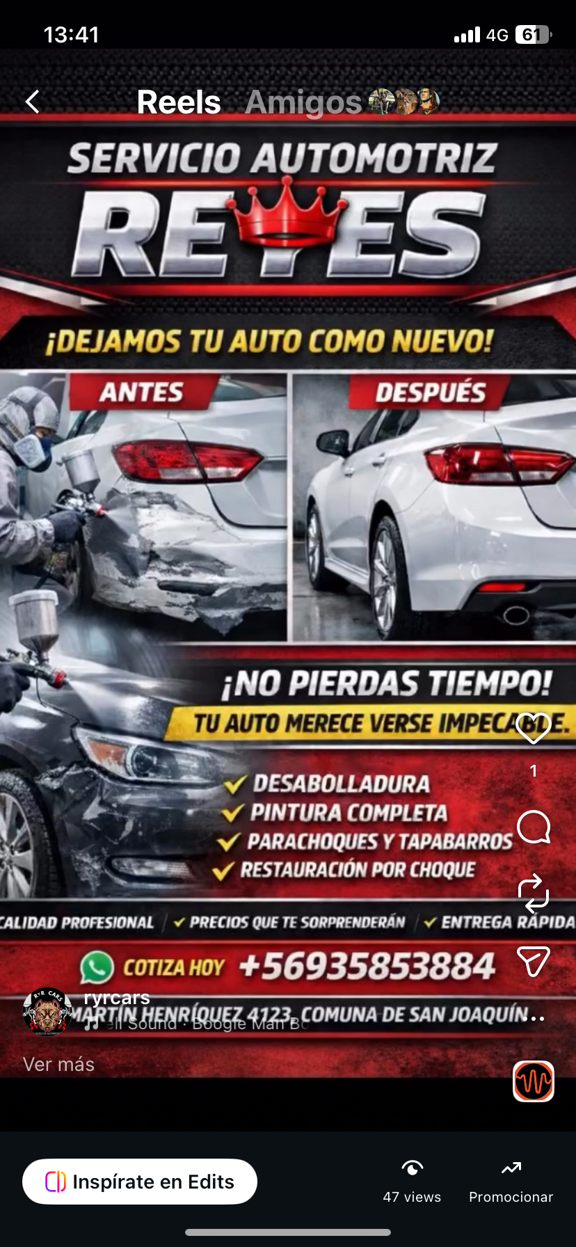 Servicio de pintura y desabollado automotriz - 1