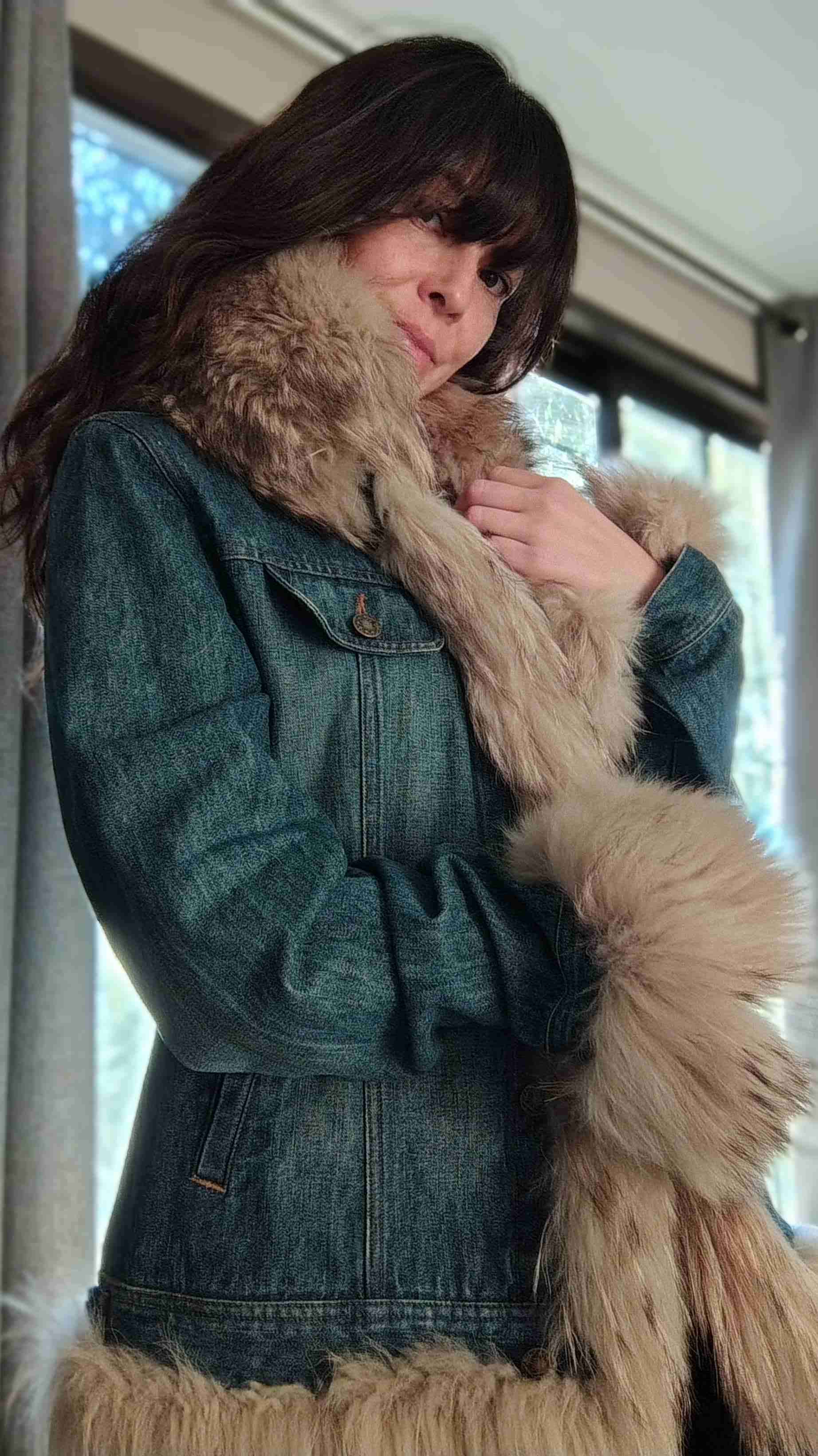 Chaqueta estilo Penny lane bohemio - miniatura 1