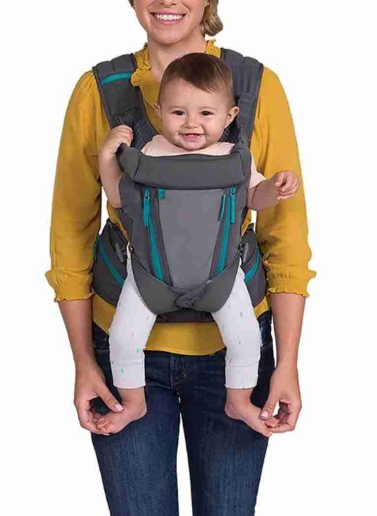 Portabebés ergonómico gris - miniatura 6