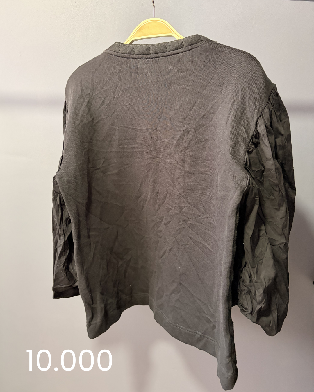 Sweater acolchado Zara negro - 2