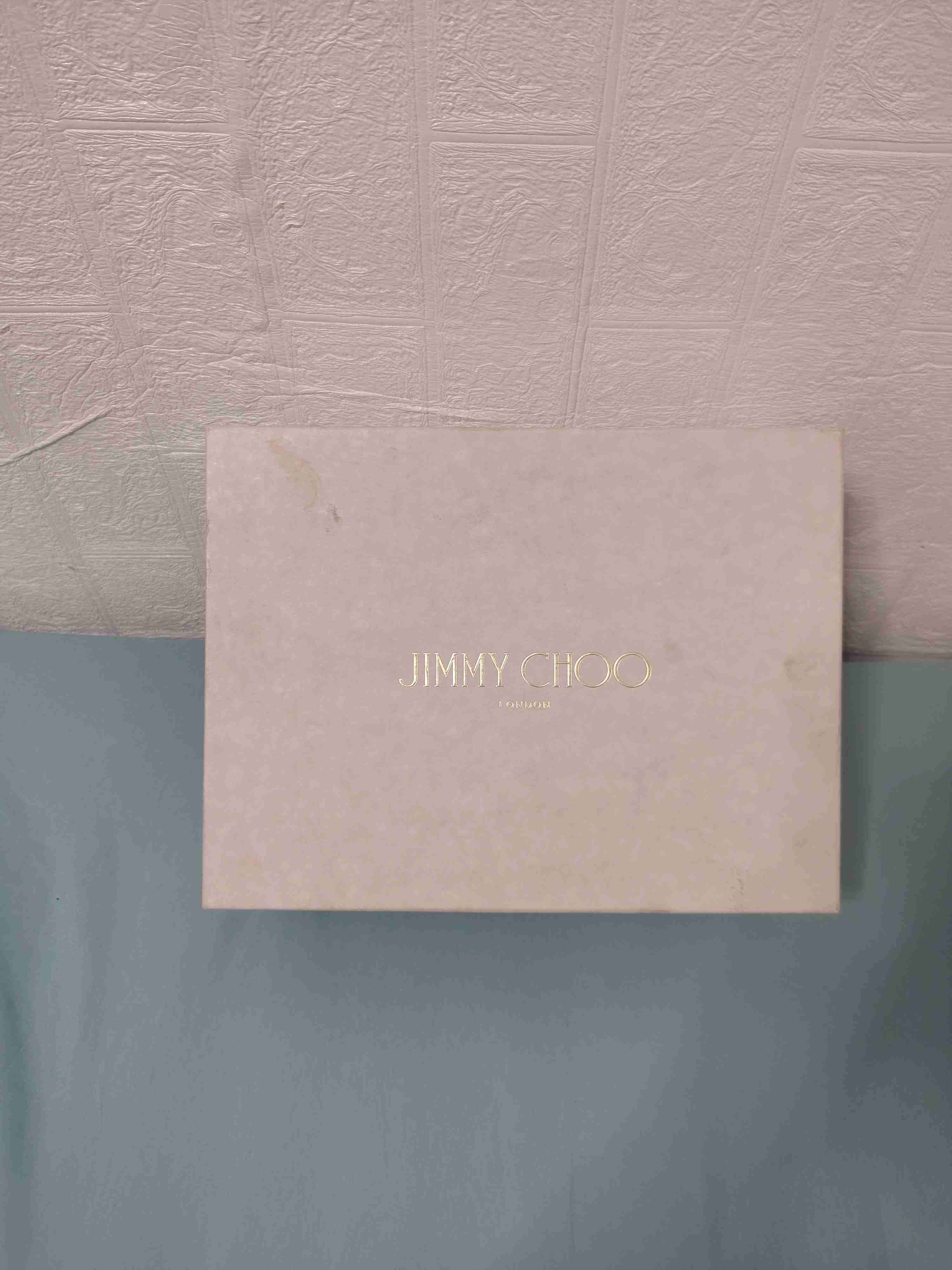 Sandalias blancas de tacón alto jimmy shoo - miniatura 6