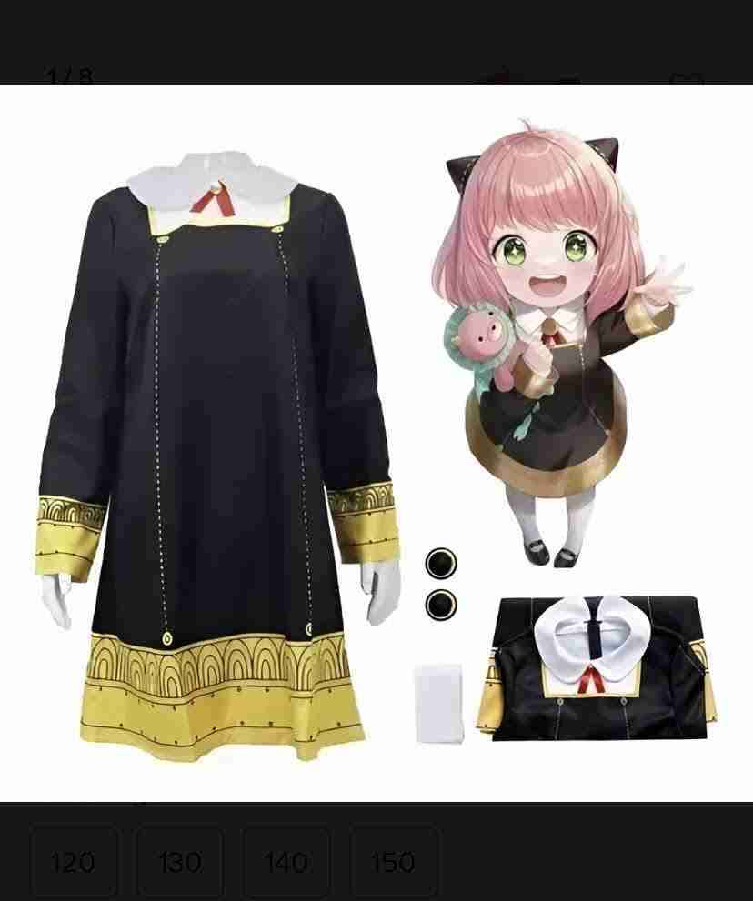 Disfraz infantil Anya Forger - 1