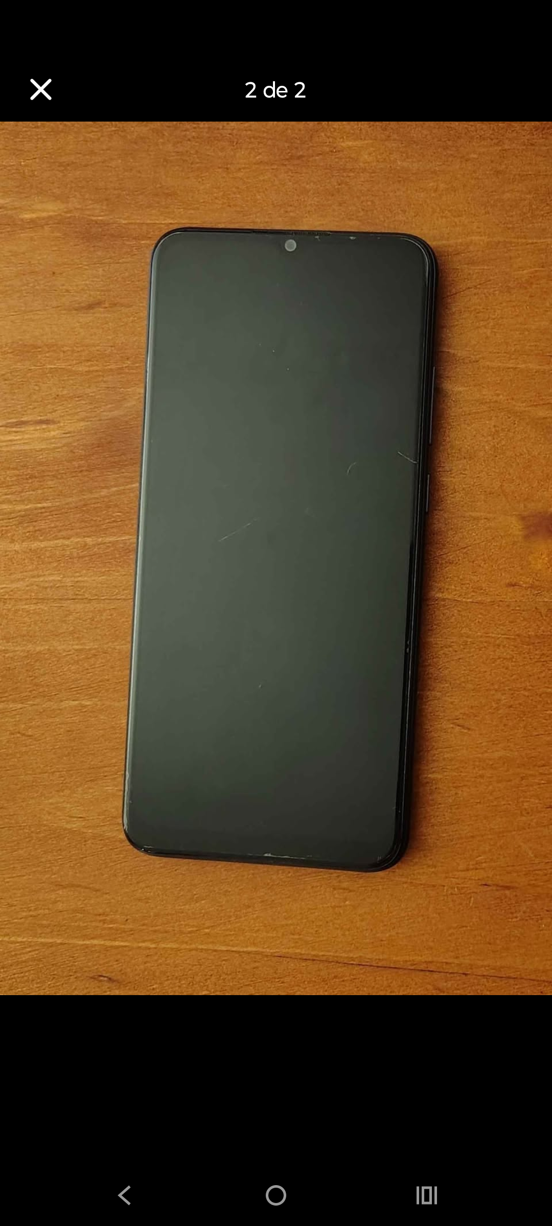 Samsung smartphone azul - miniatura 2