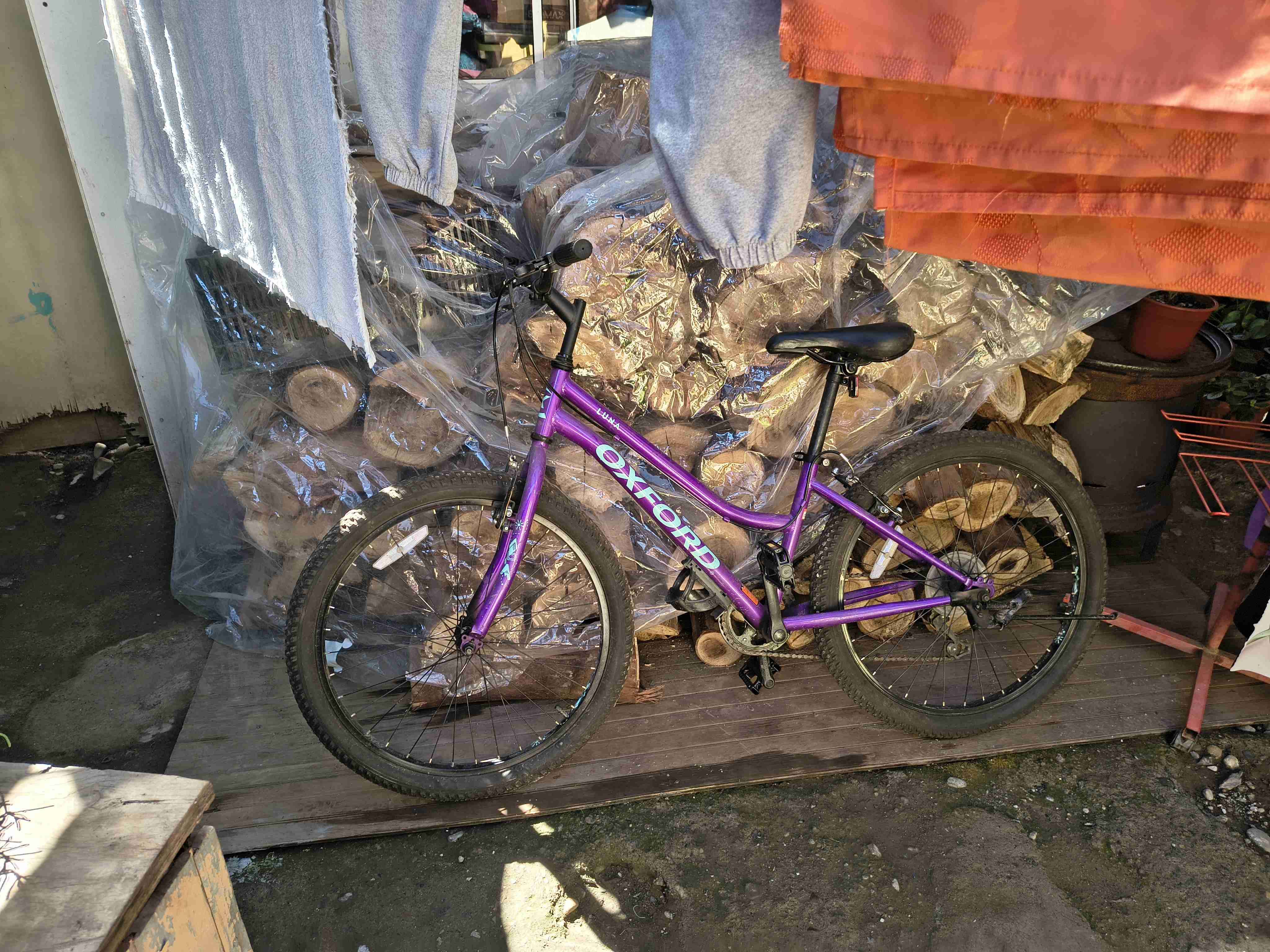 Bicicleta Oxford morada