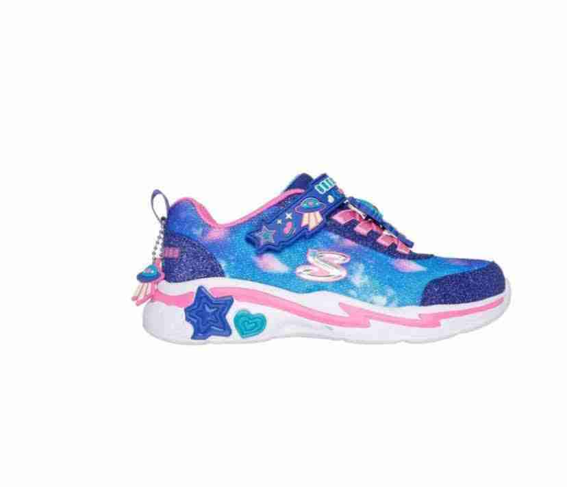 Zapatillas infantiles azules Skechers 34 - miniatura 1
