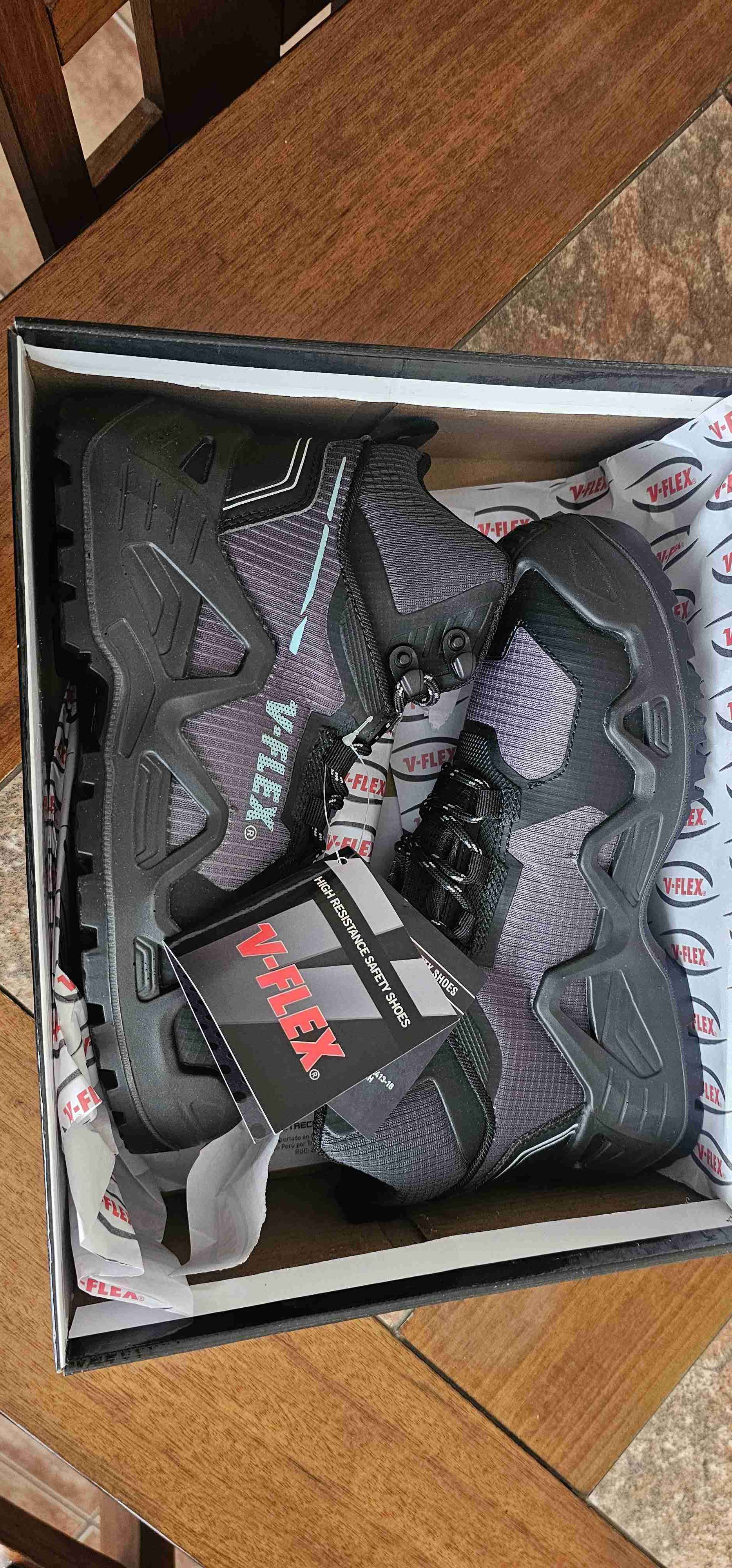 Zapatos de seguridad V-Flex negros - miniatura 3