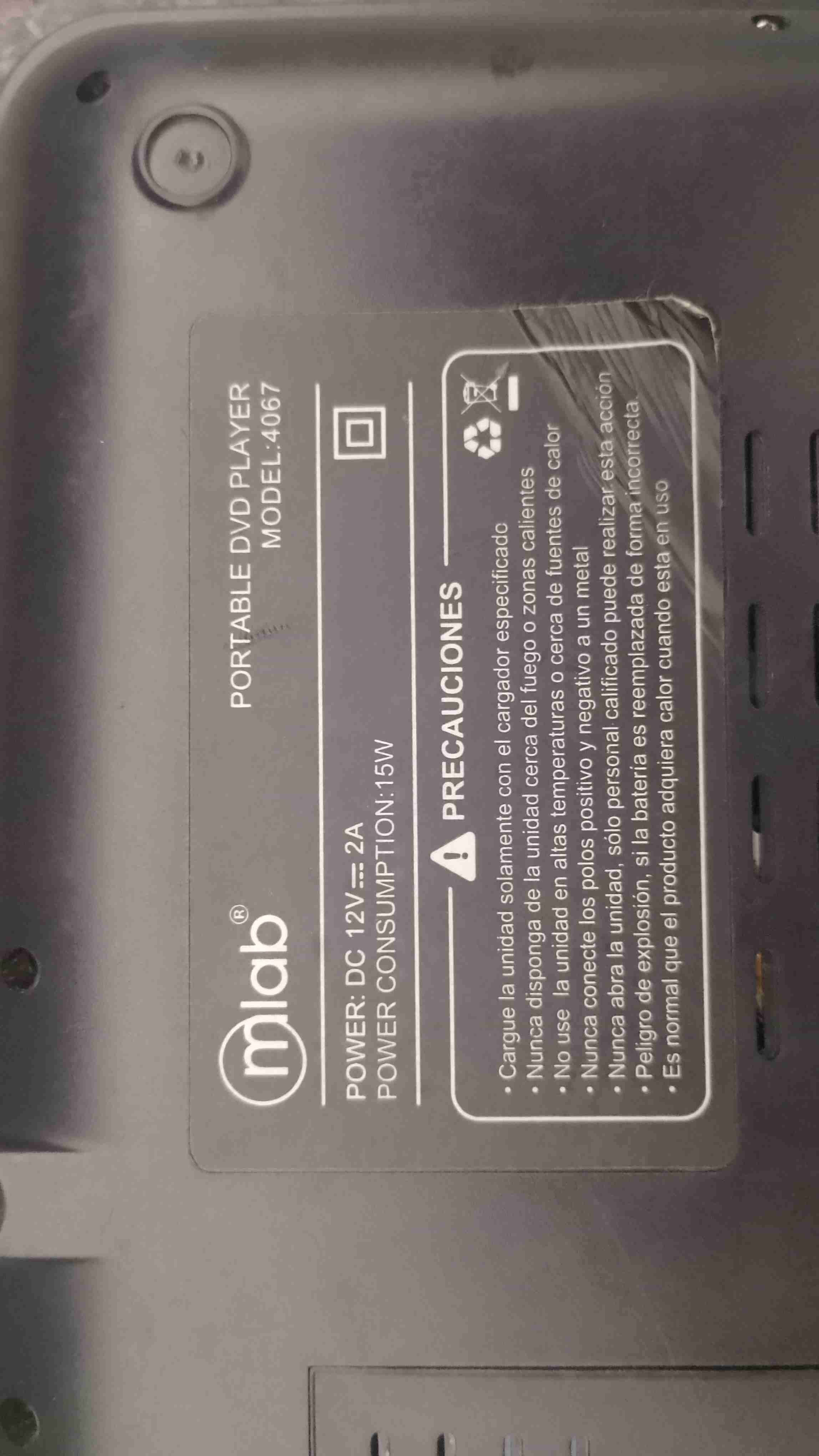 Dvd portátil microlab (con detalles) - miniatura 4