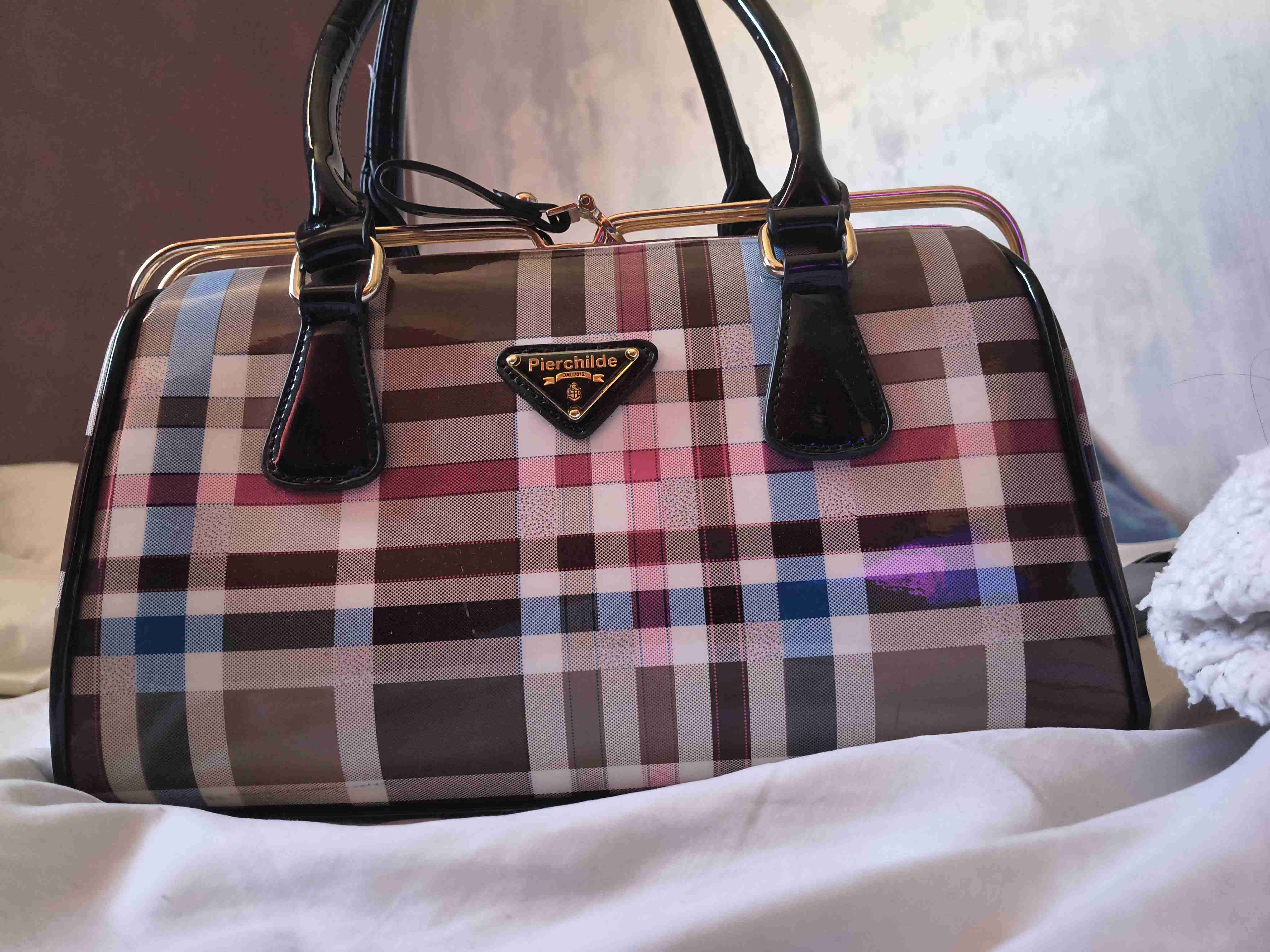 Bolso Pierchilde a cuadros