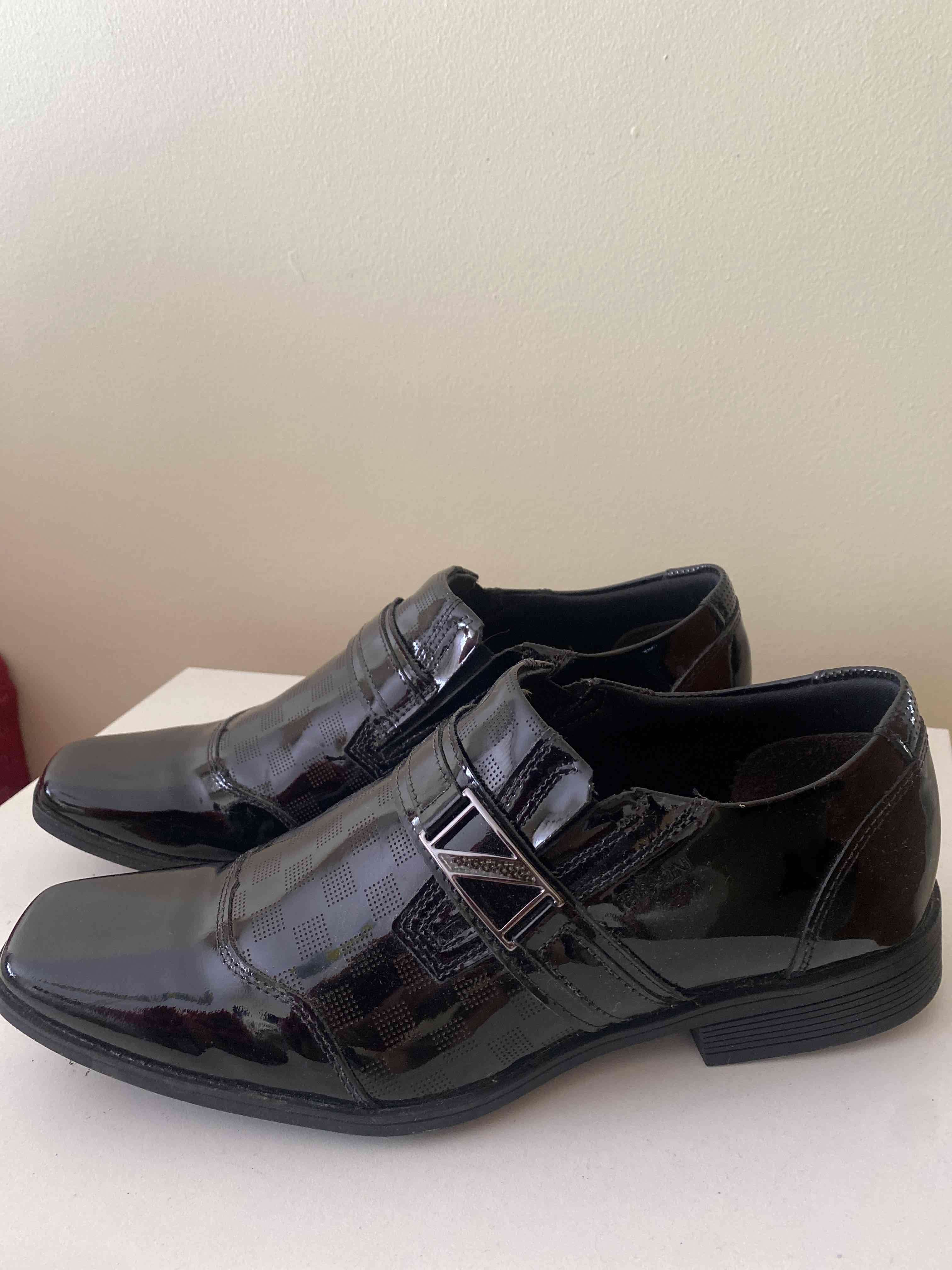 Zapatos de vestir negros charol N 40 - 2