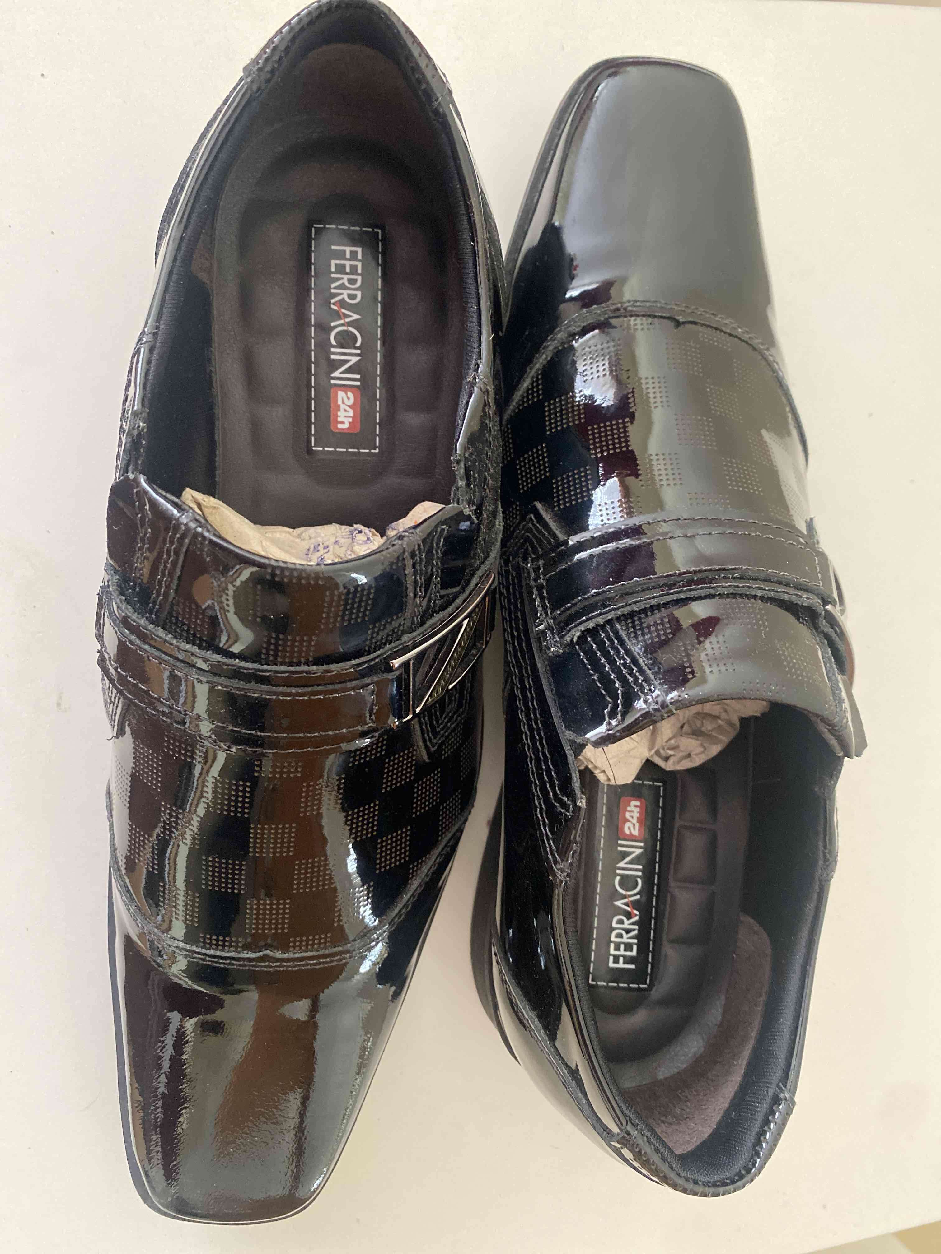 Zapatos de vestir negros charol N 40 - 4