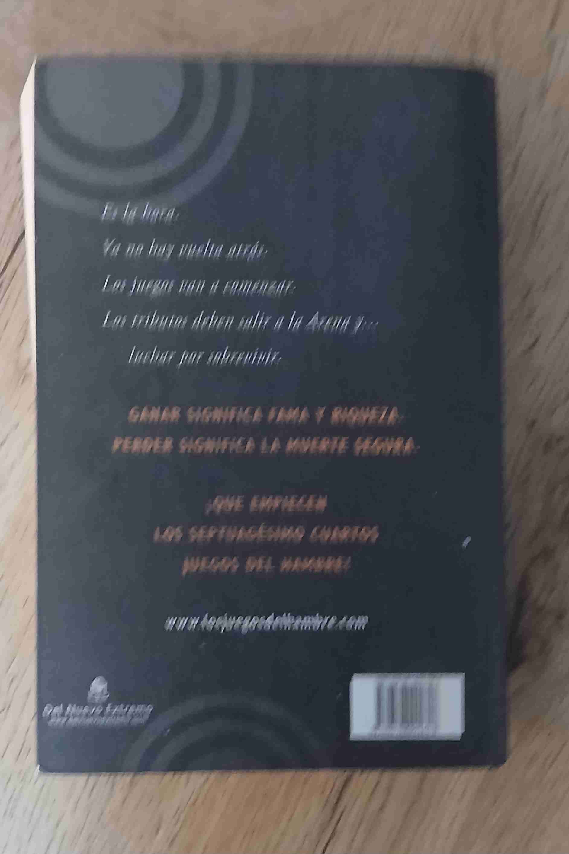 Libro Los Juegos del Hambre - miniatura 3