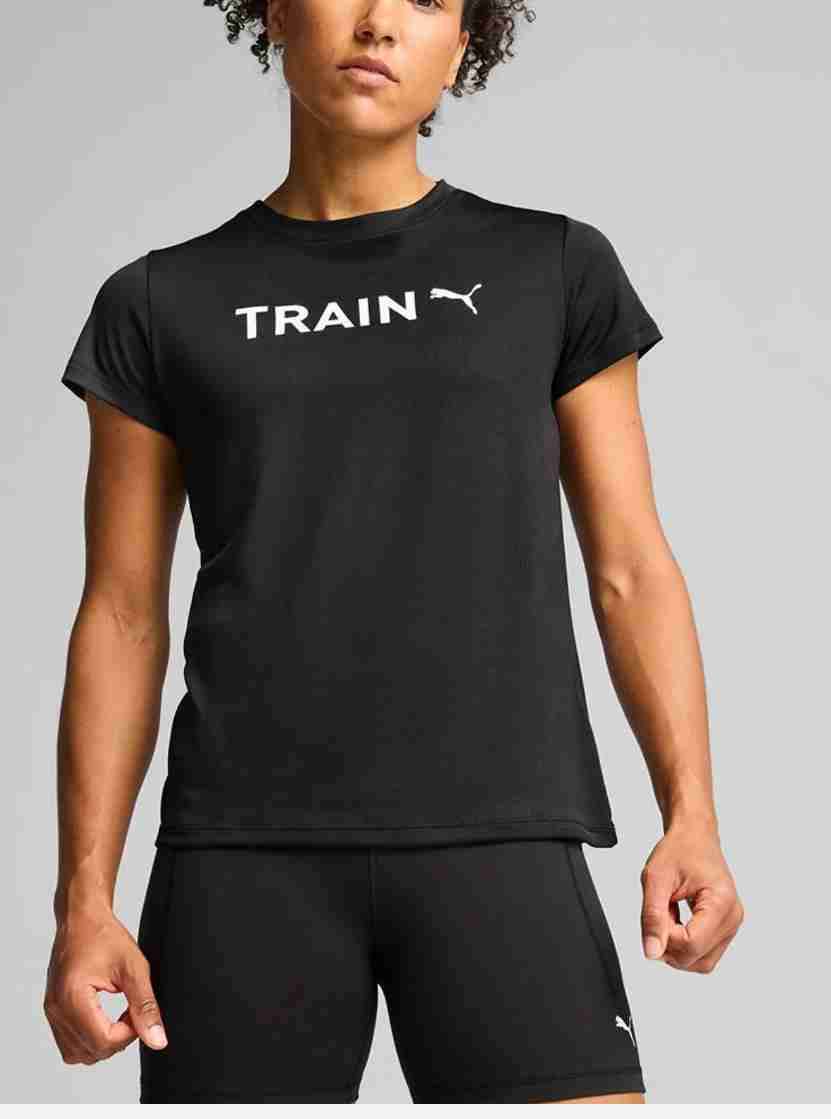 Polera deportiva negra Puma - 1