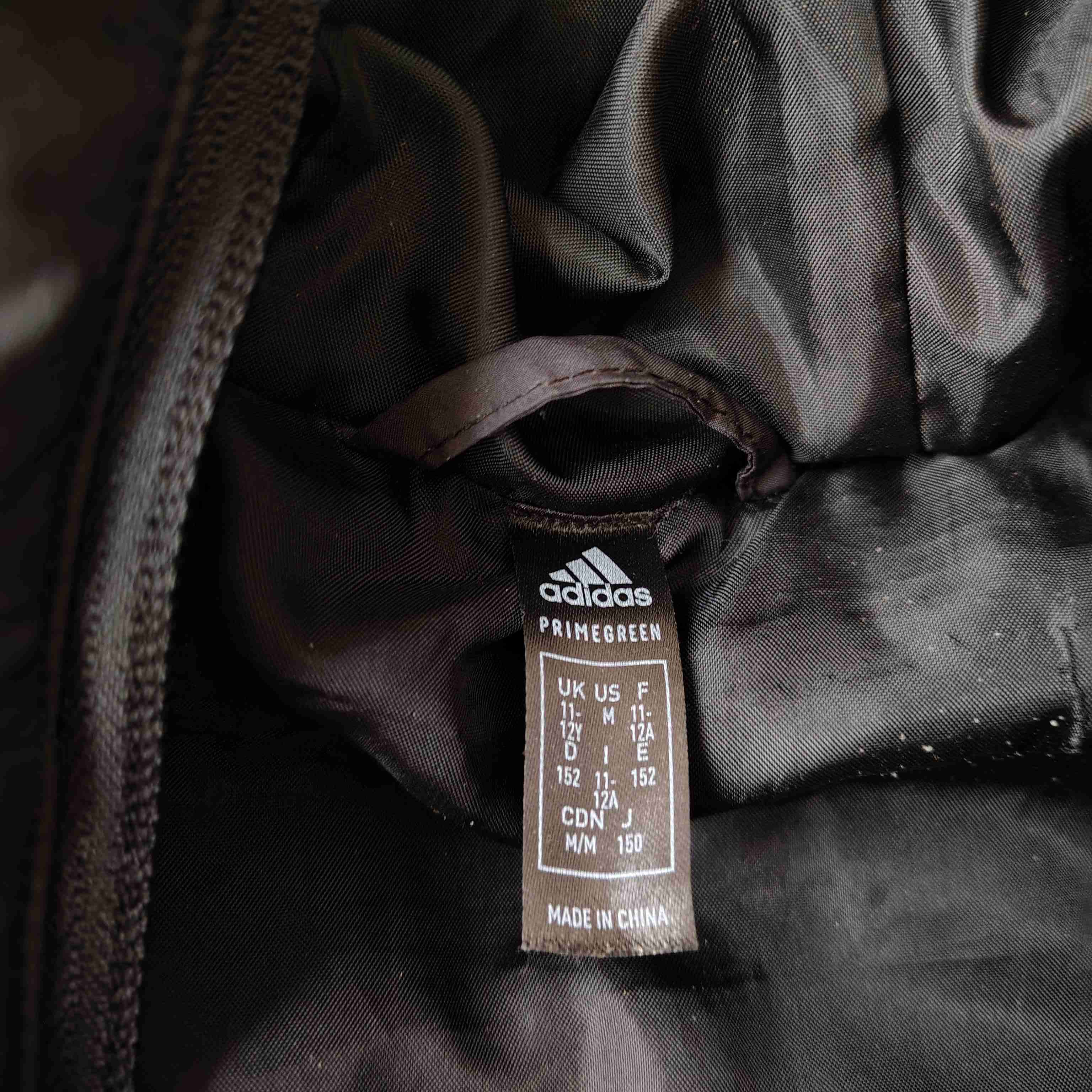 Chaqueta acolchada negra Adidas - miniatura 3