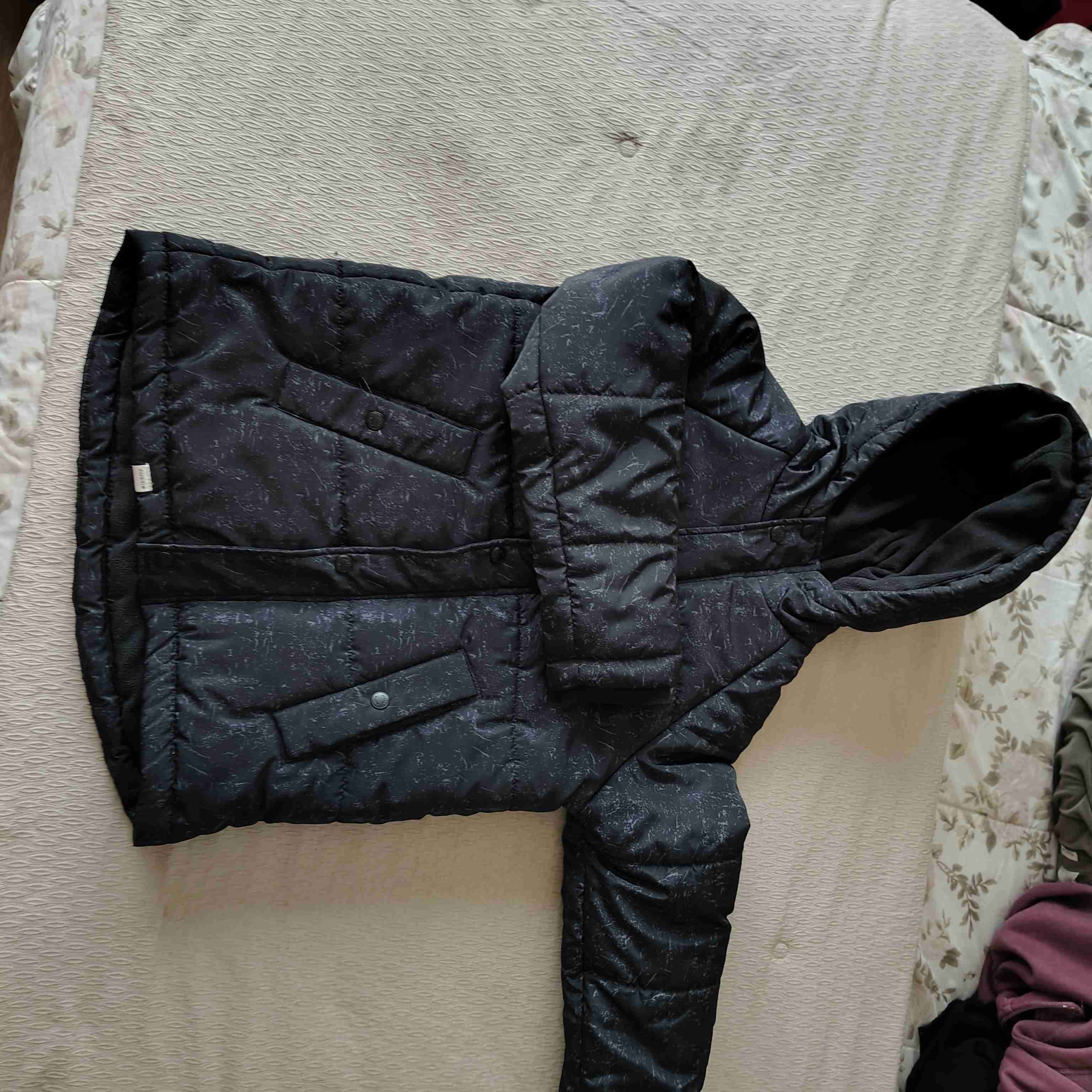 Chaqueta acolchada negra - miniatura 3