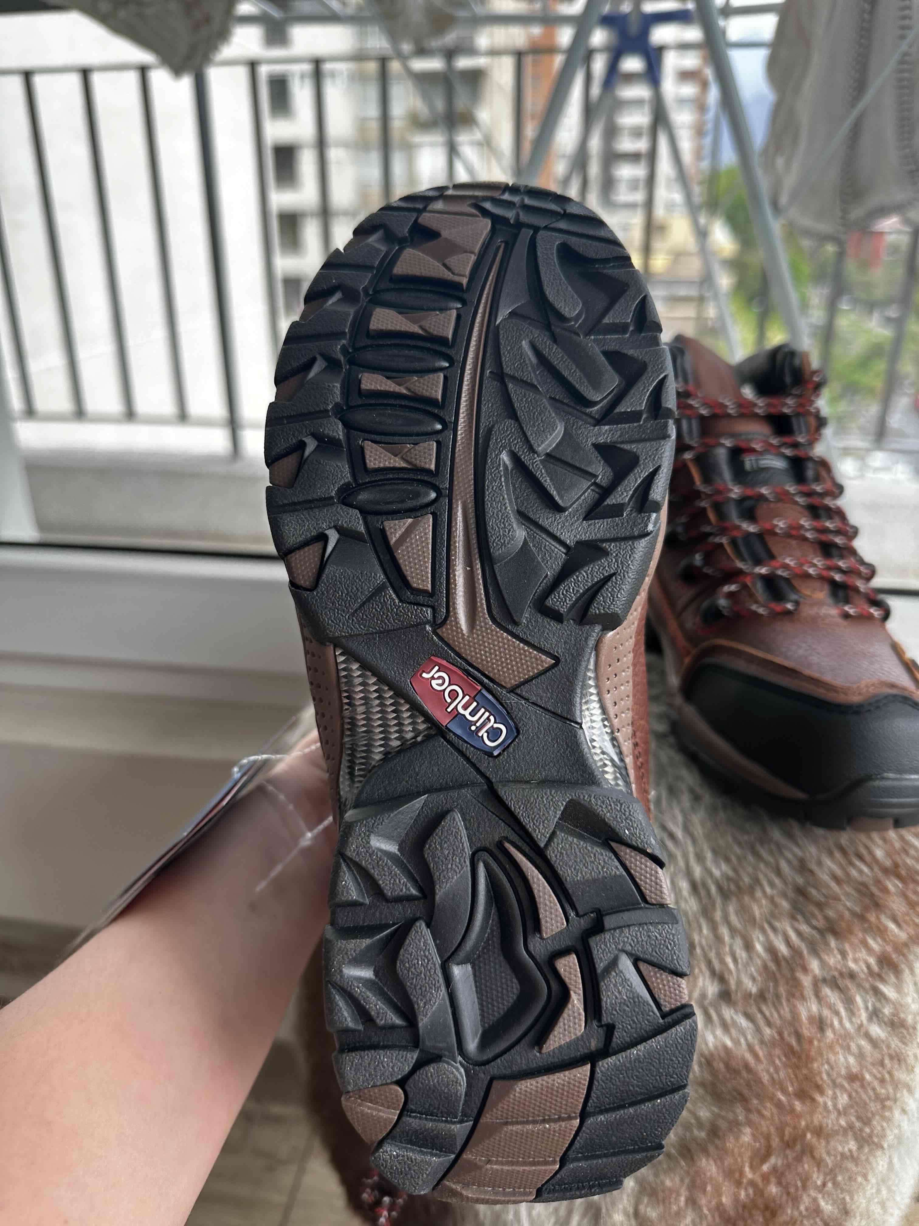 Zapatos de seguridad Botas de montaña Climber café - 3