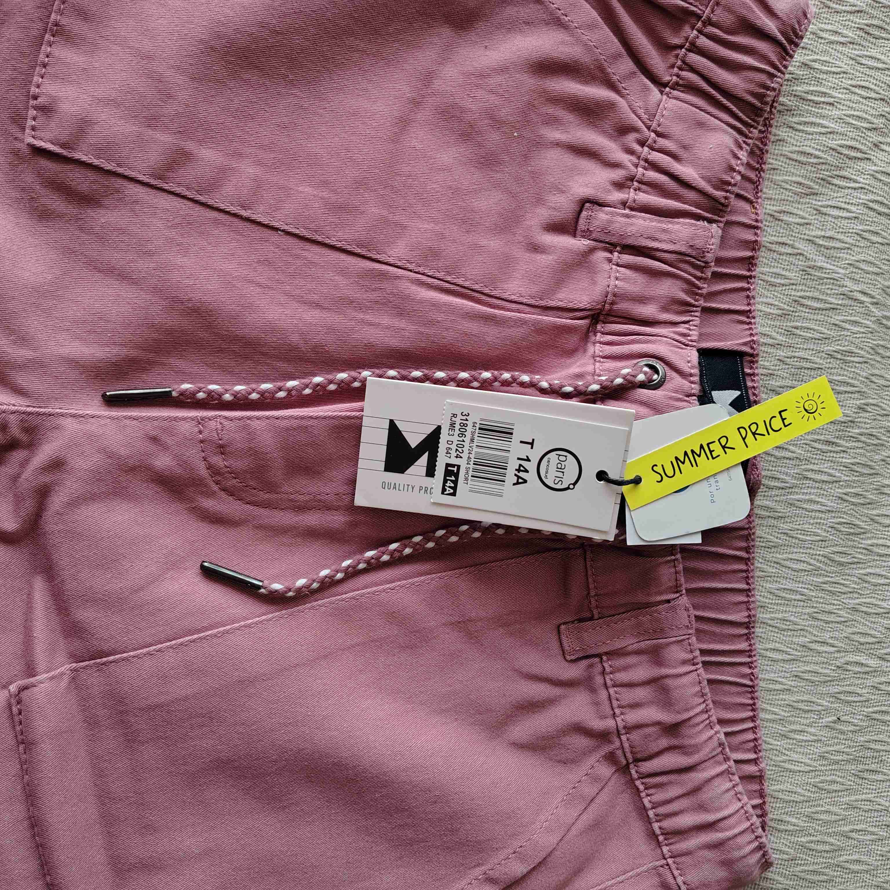 Bermudas rosas talla mediana - miniatura 2