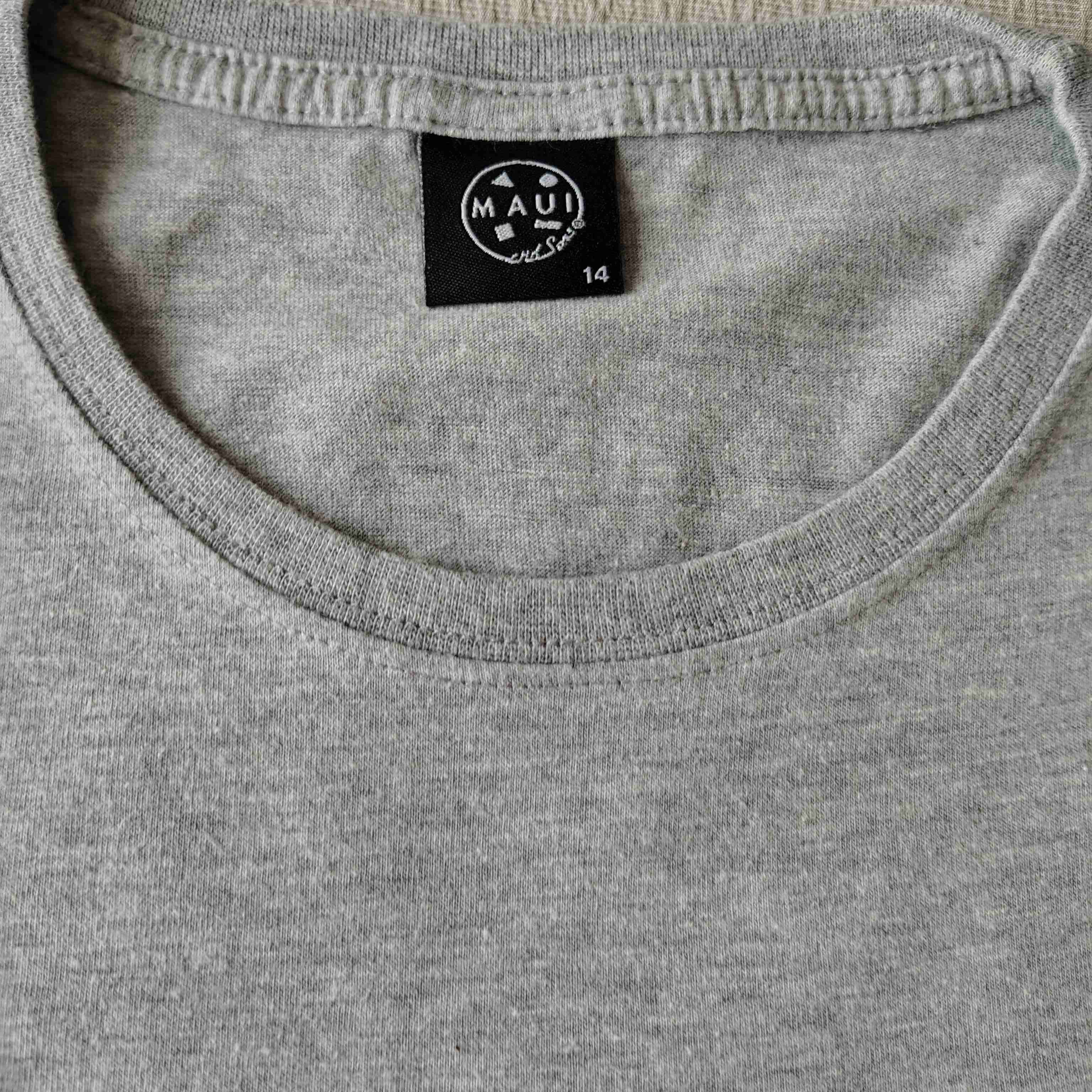 Polera gris con estampado pequeño - miniatura 2