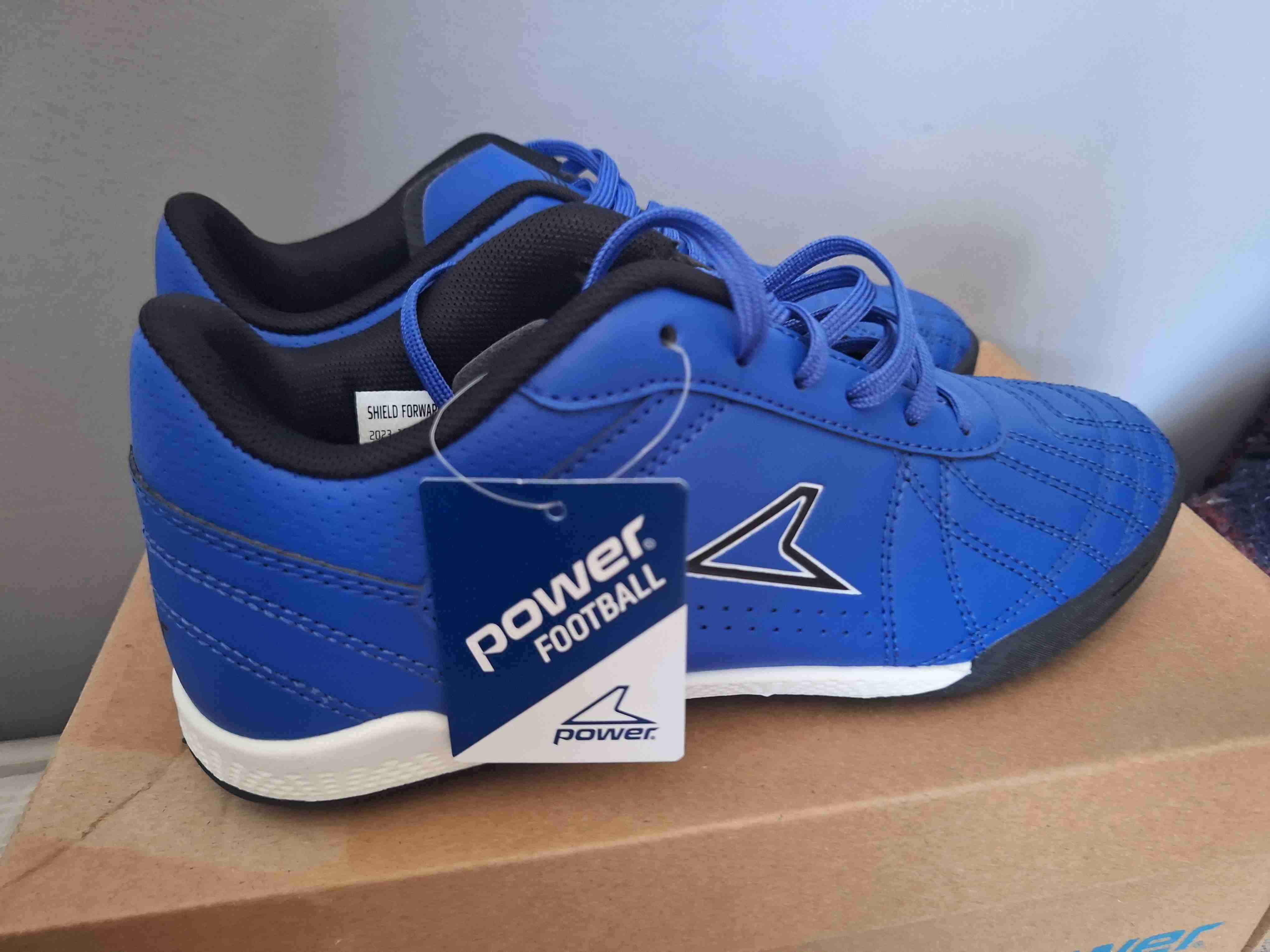 Zapatillas fútbol azules Power - 1