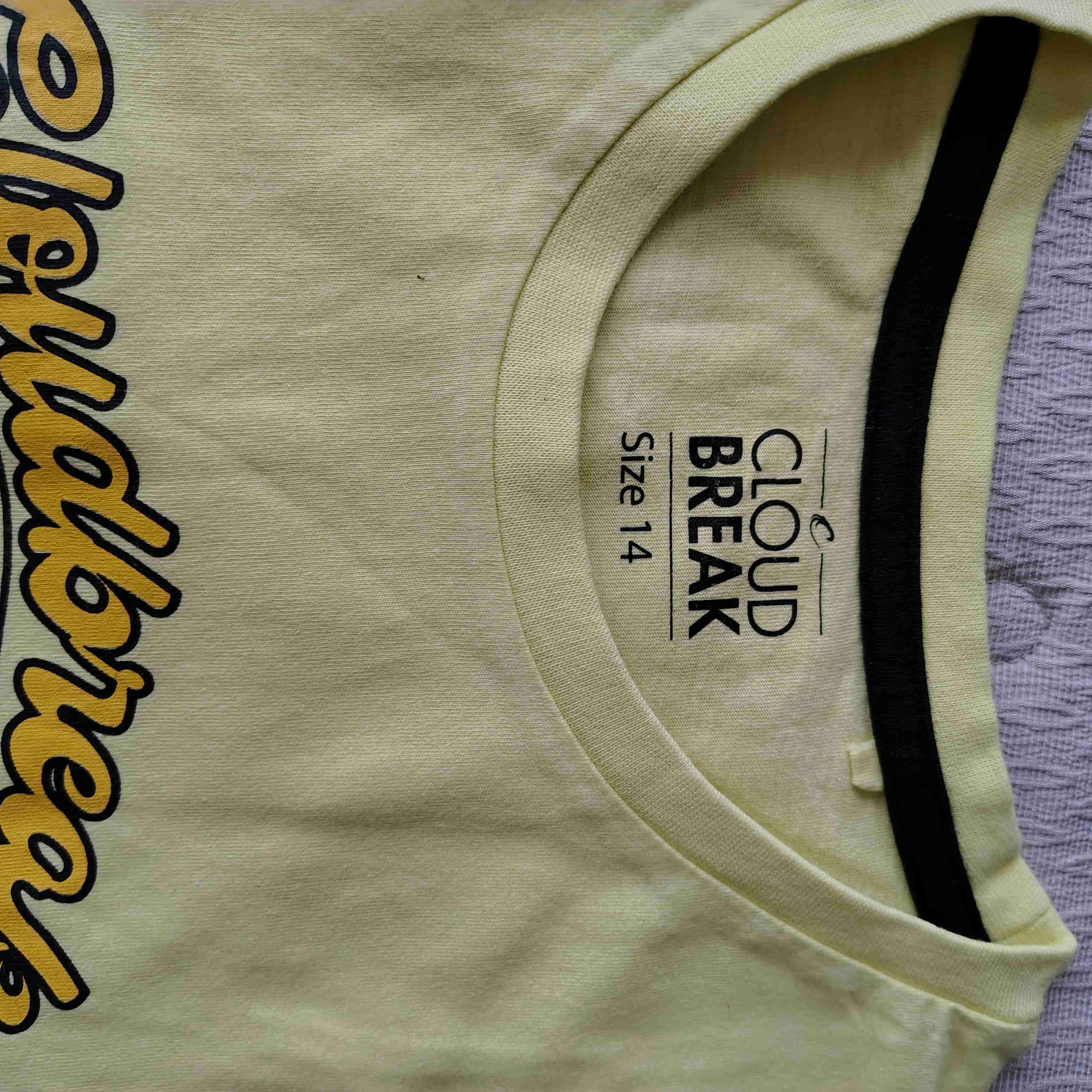 Polera amarilla Cloudbreak - miniatura 2