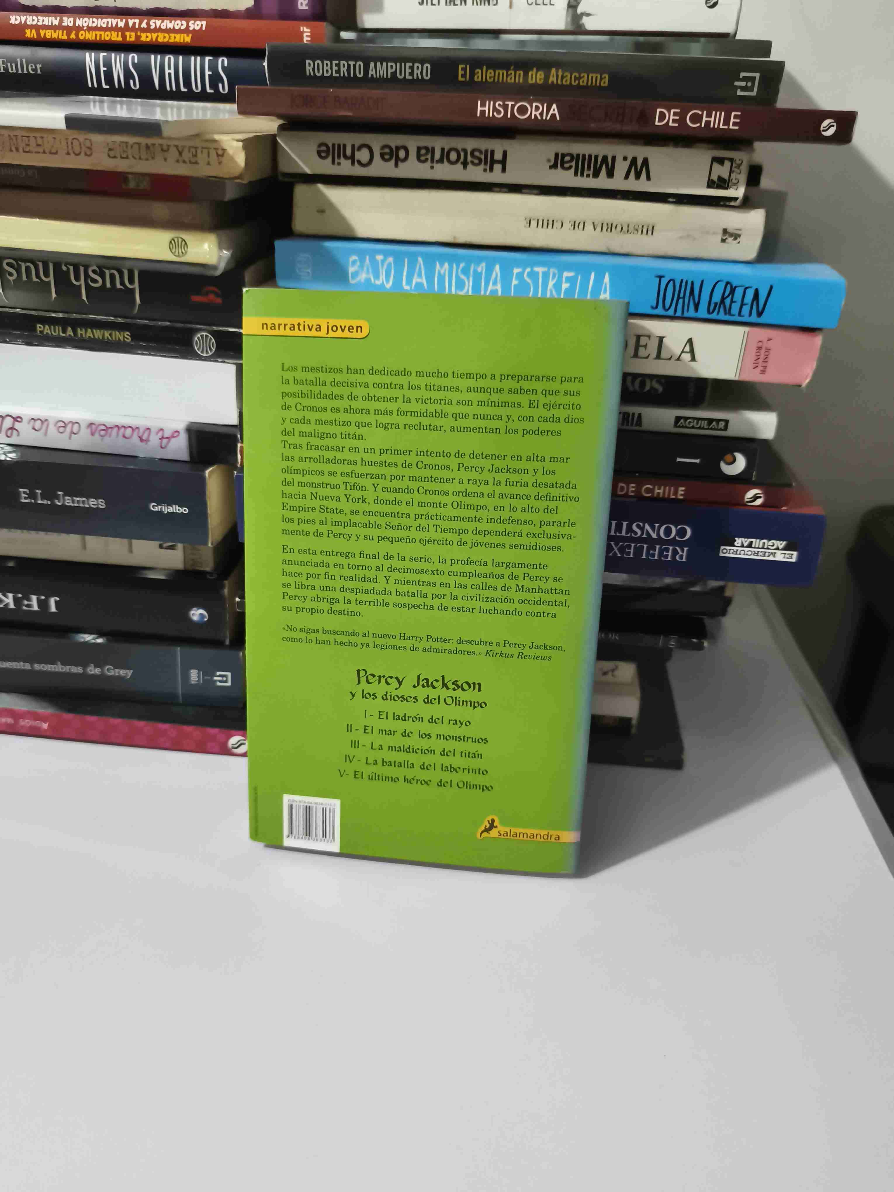 Libro El último héroe del Olimpo - 4