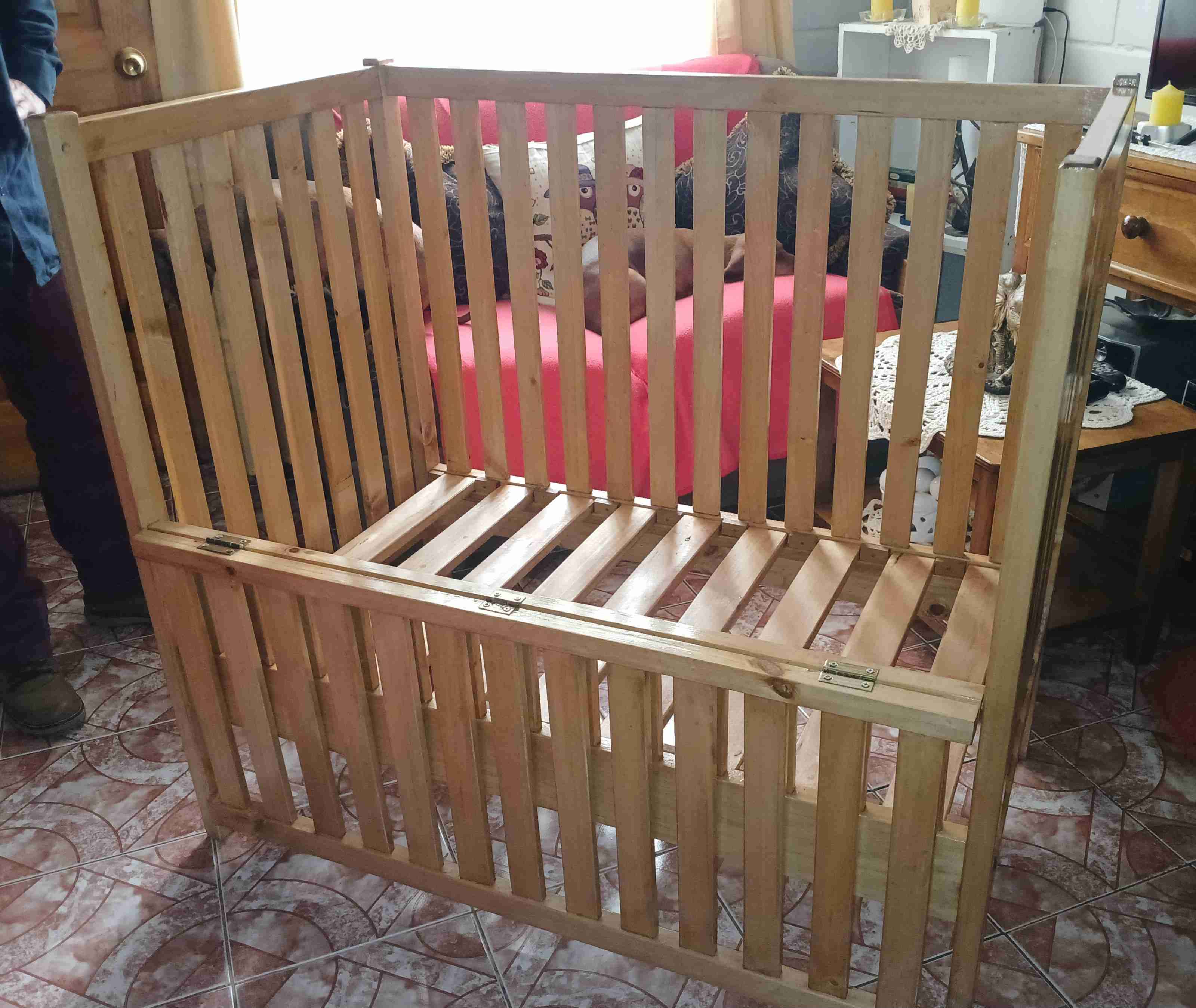 Cuna de madera para bebé - 3