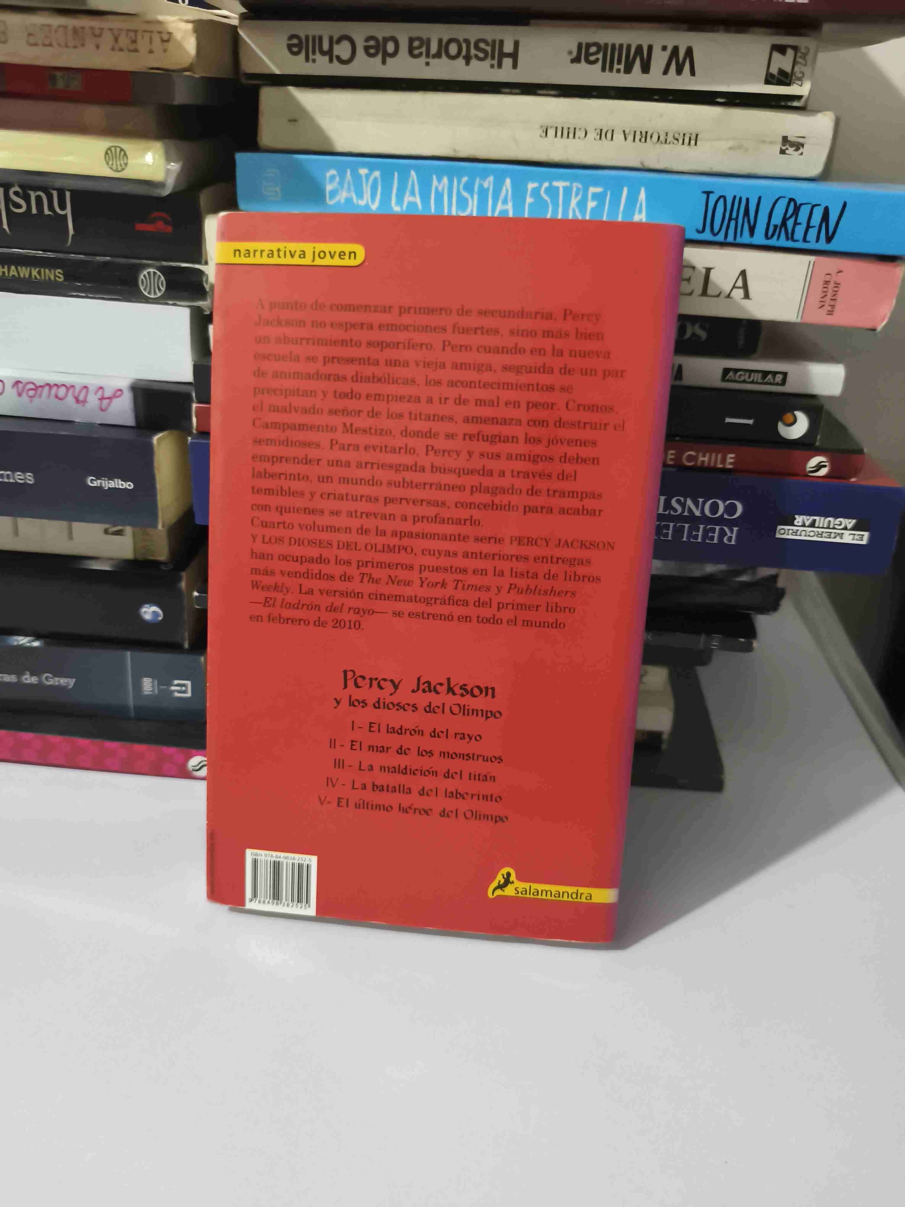 La batalla del laberinto - Rick Riordan - 4