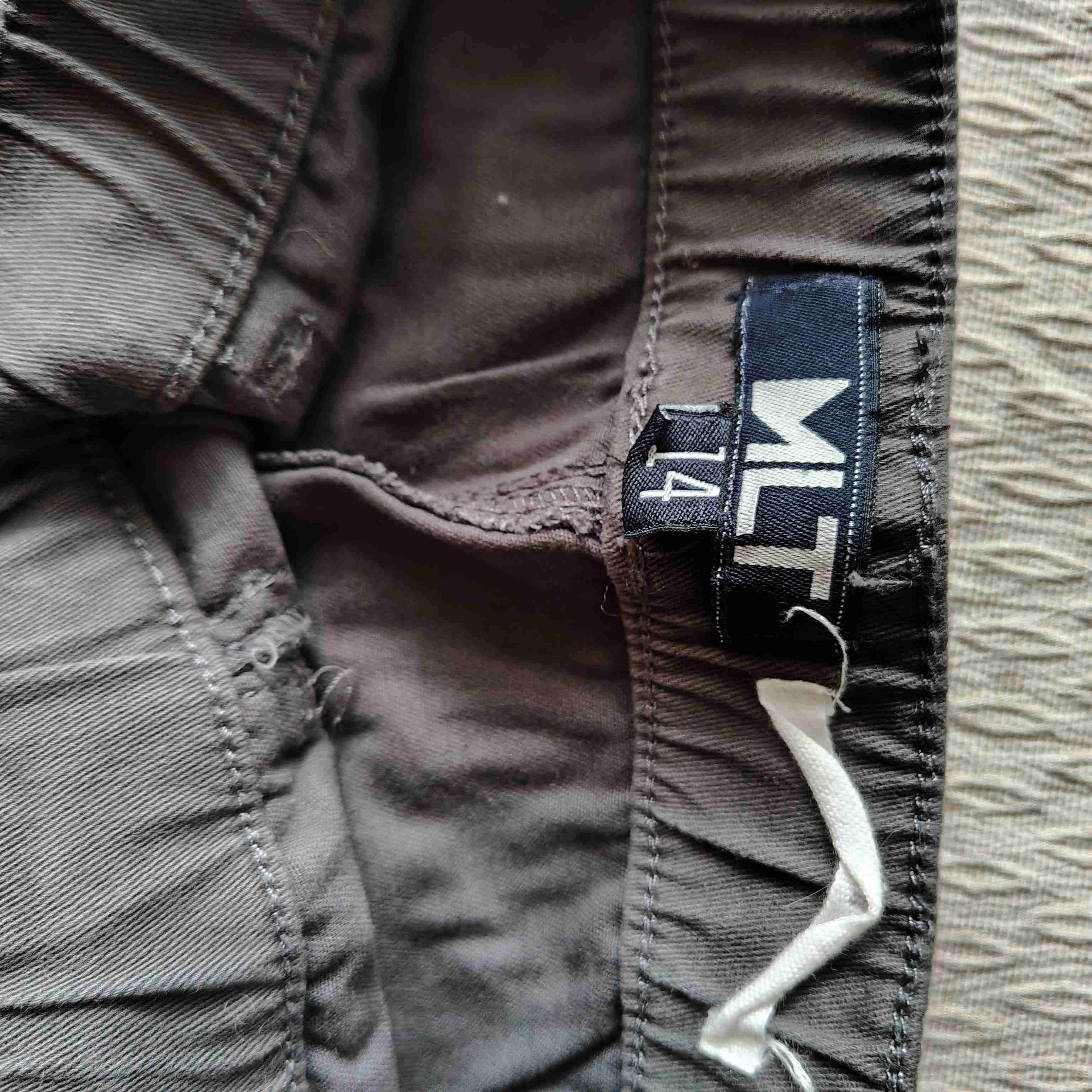 Pantalones de tela grises - miniatura 2