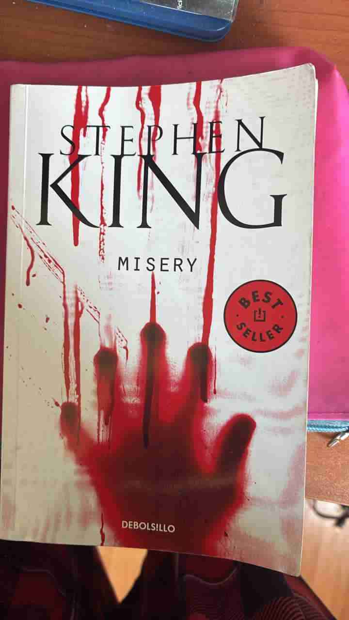 Libro 'Misery' de Stephen King